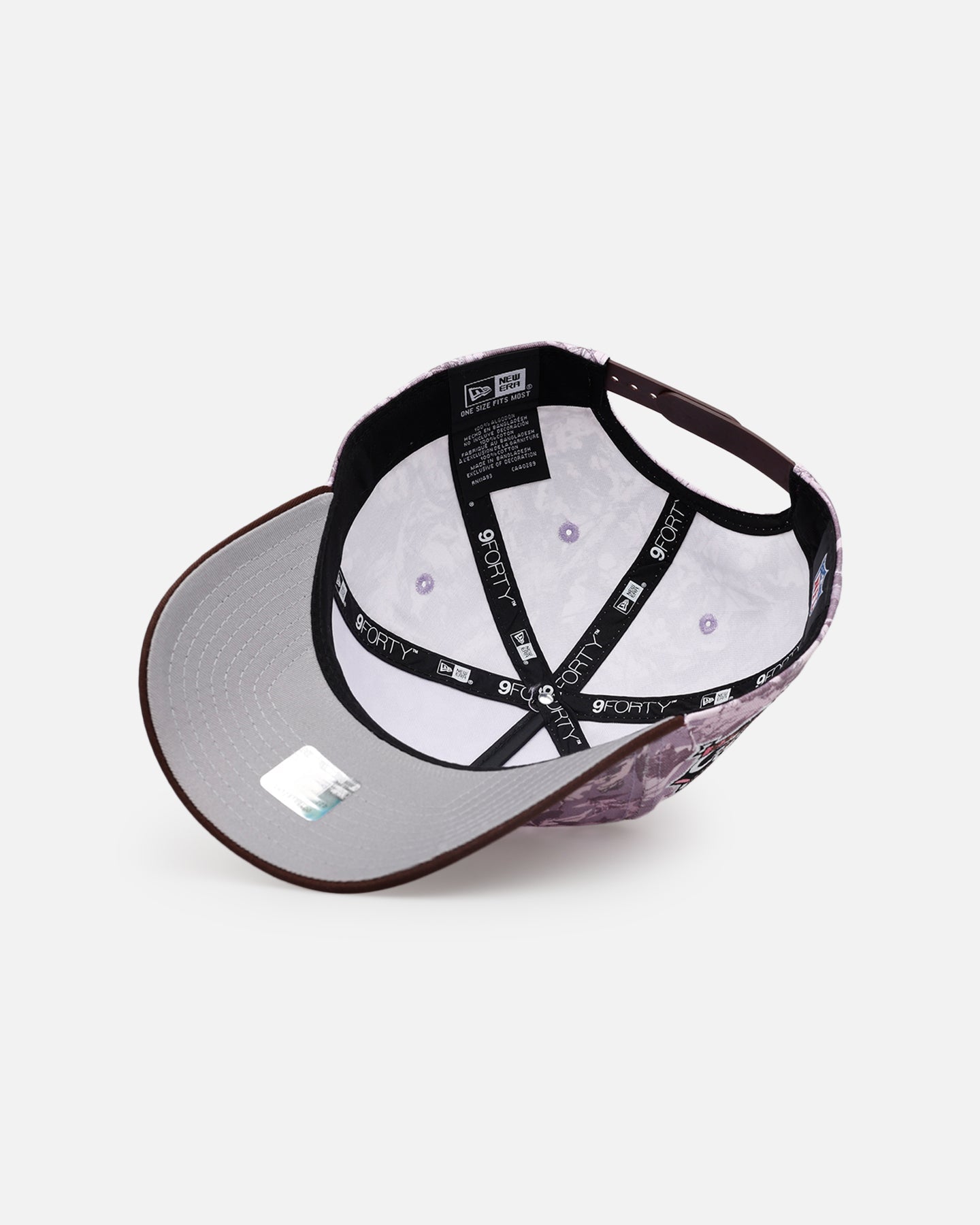 New Era Detroit Lions 'Pink Tree Camo' 9FORTY A-Frame Snapback Pink