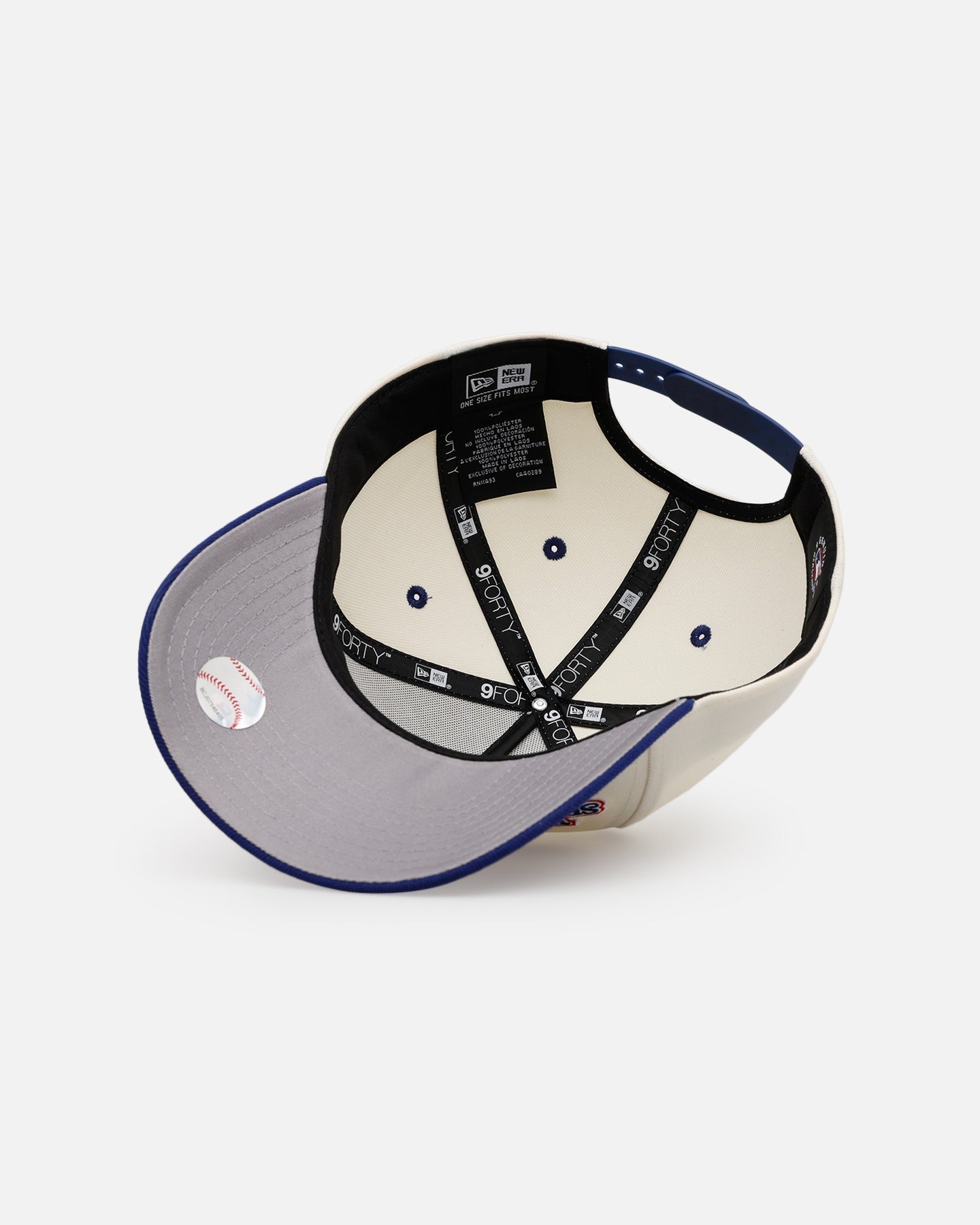 New Era Los Angeles Dodgers 'World Series Logo' 9FORTY A-Frame Snapback Chrome