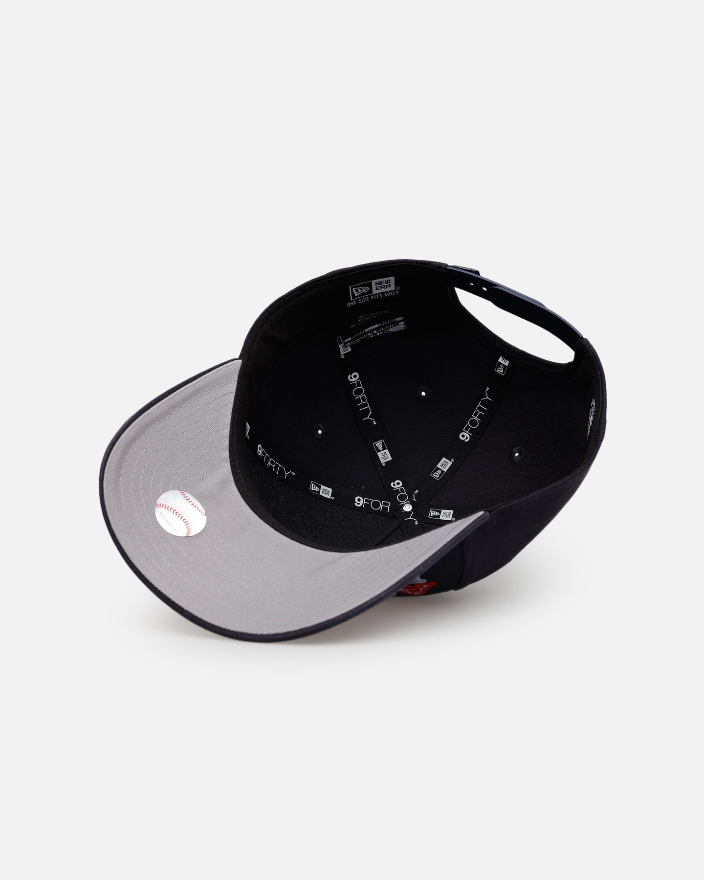 New Era Atlanta Braves 'Fabric Shop' 9FORTY A-Frame Snapback Navy