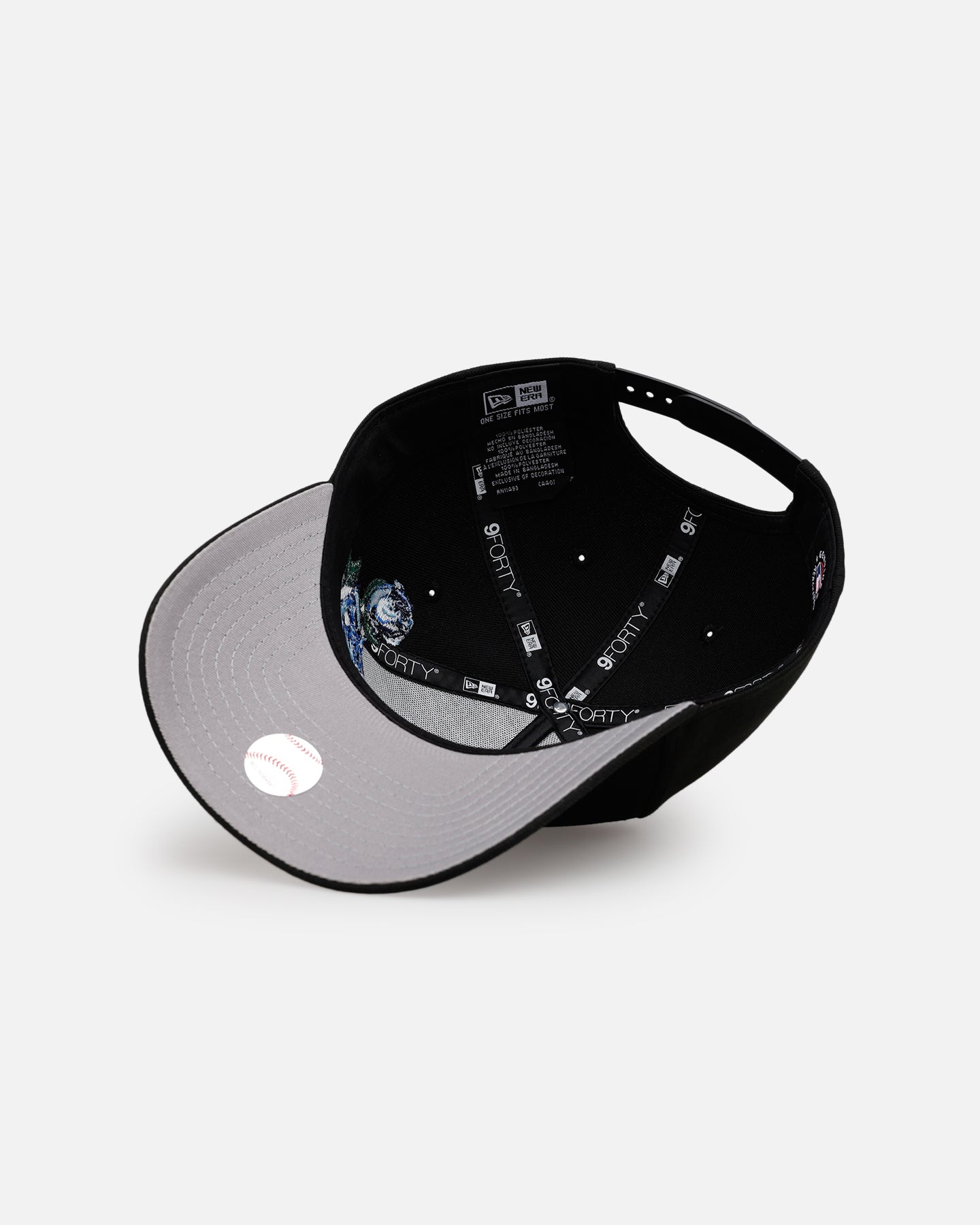 New Era Detroit Tigers 'Blue Rose' 9FORTY A-Frame Snapback Black/Blue