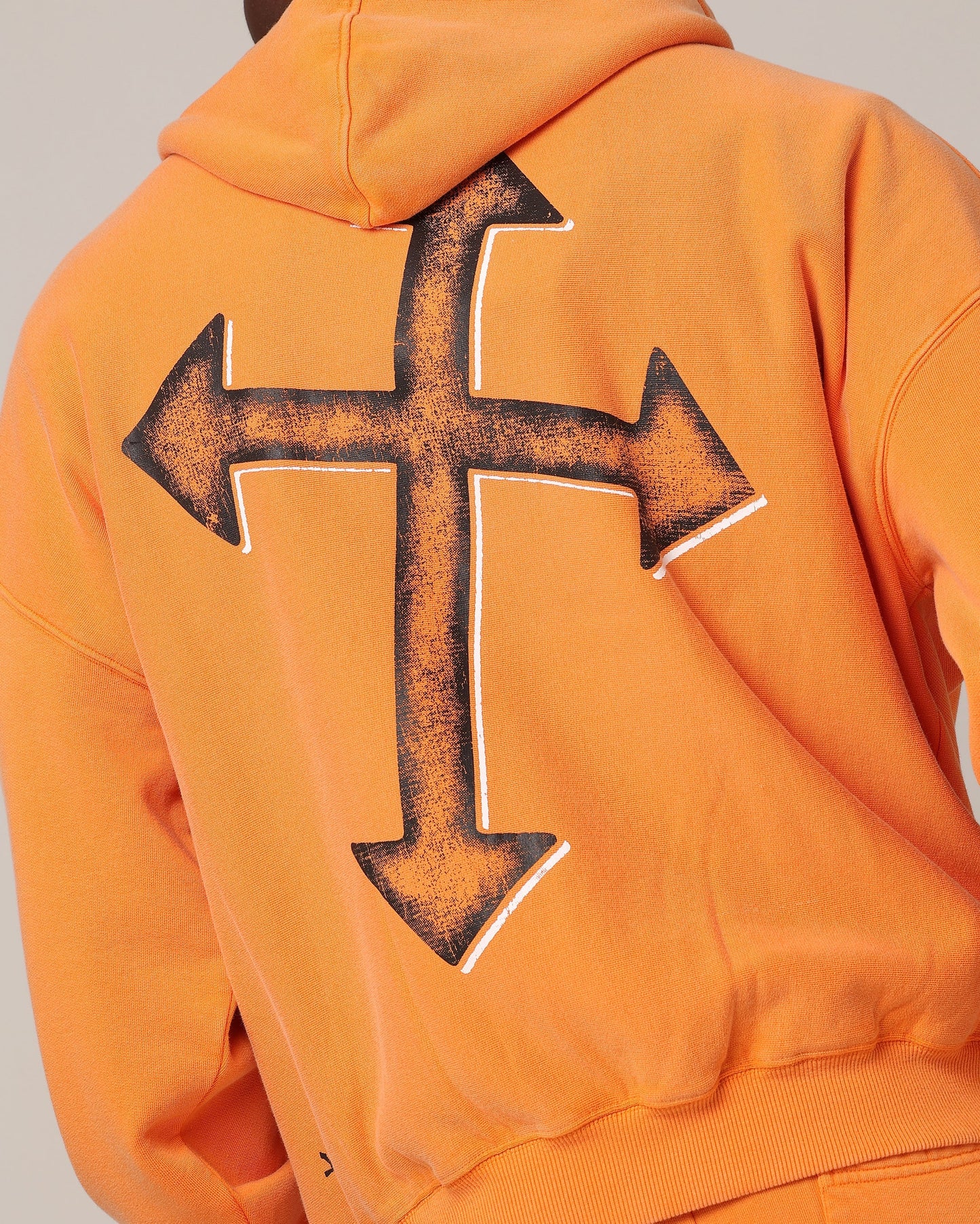 Saint Morta SSIX Vintage Hoodie Orange