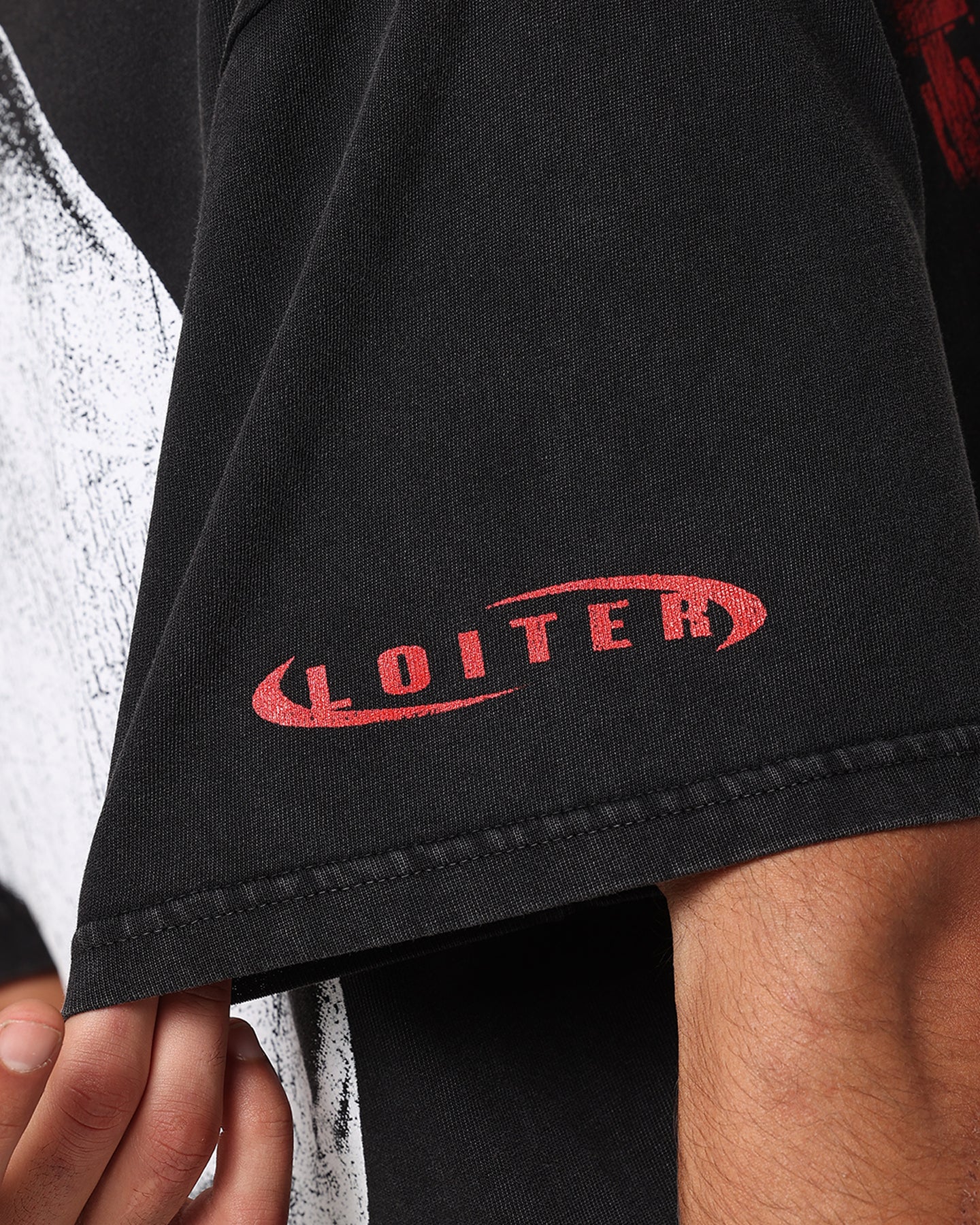 Loiter X Dune Feyd Rautha Vintage T-Shirt Black Acidwash