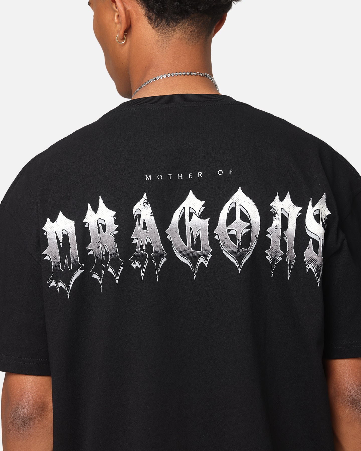 73Studio X Game Of Thrones Mother Of Dragons Vintage T-Shirt Black Acidwash