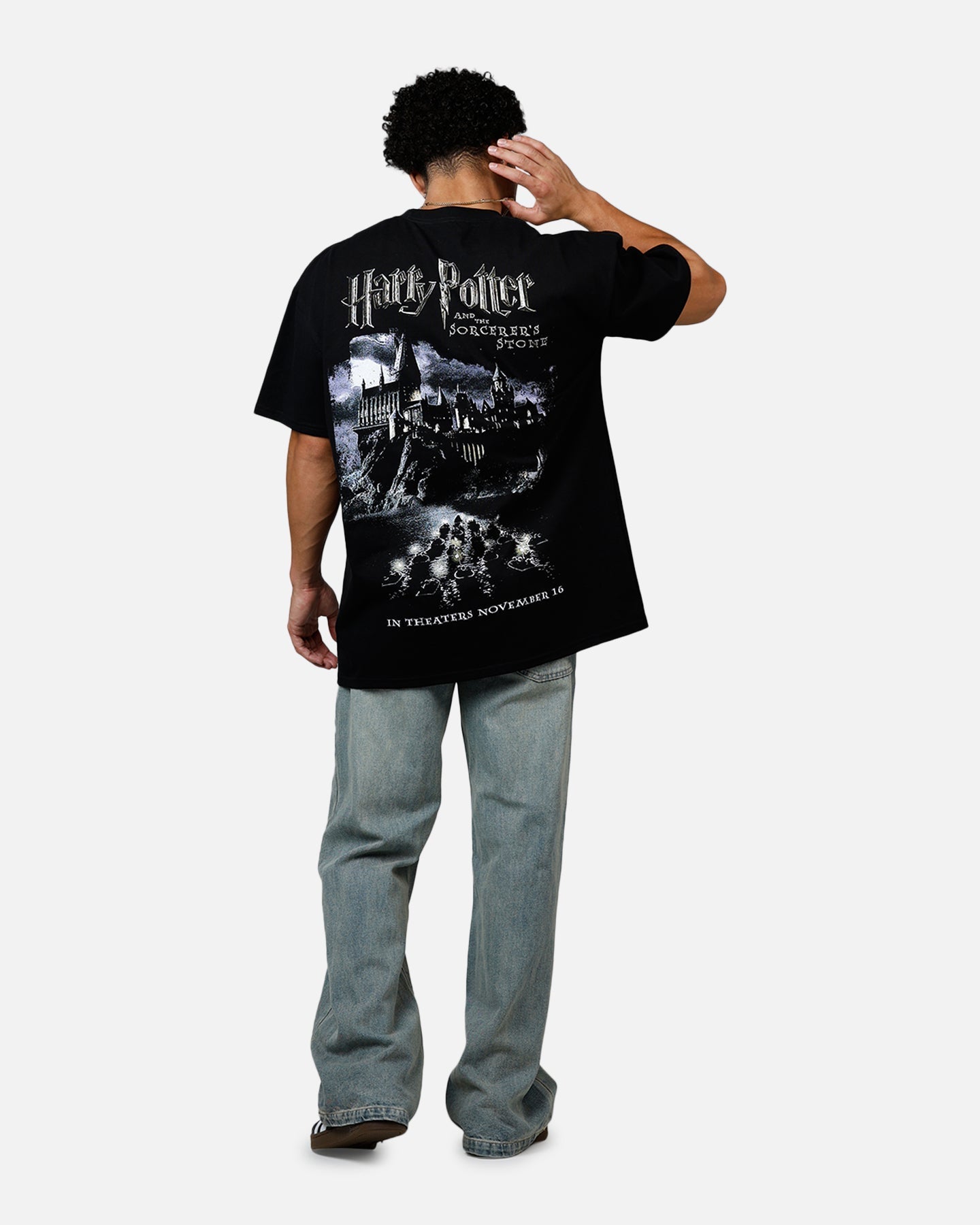 Goat Crew X Harry Potter Sorcerer's Stone Heavyweight T-Shirt Black