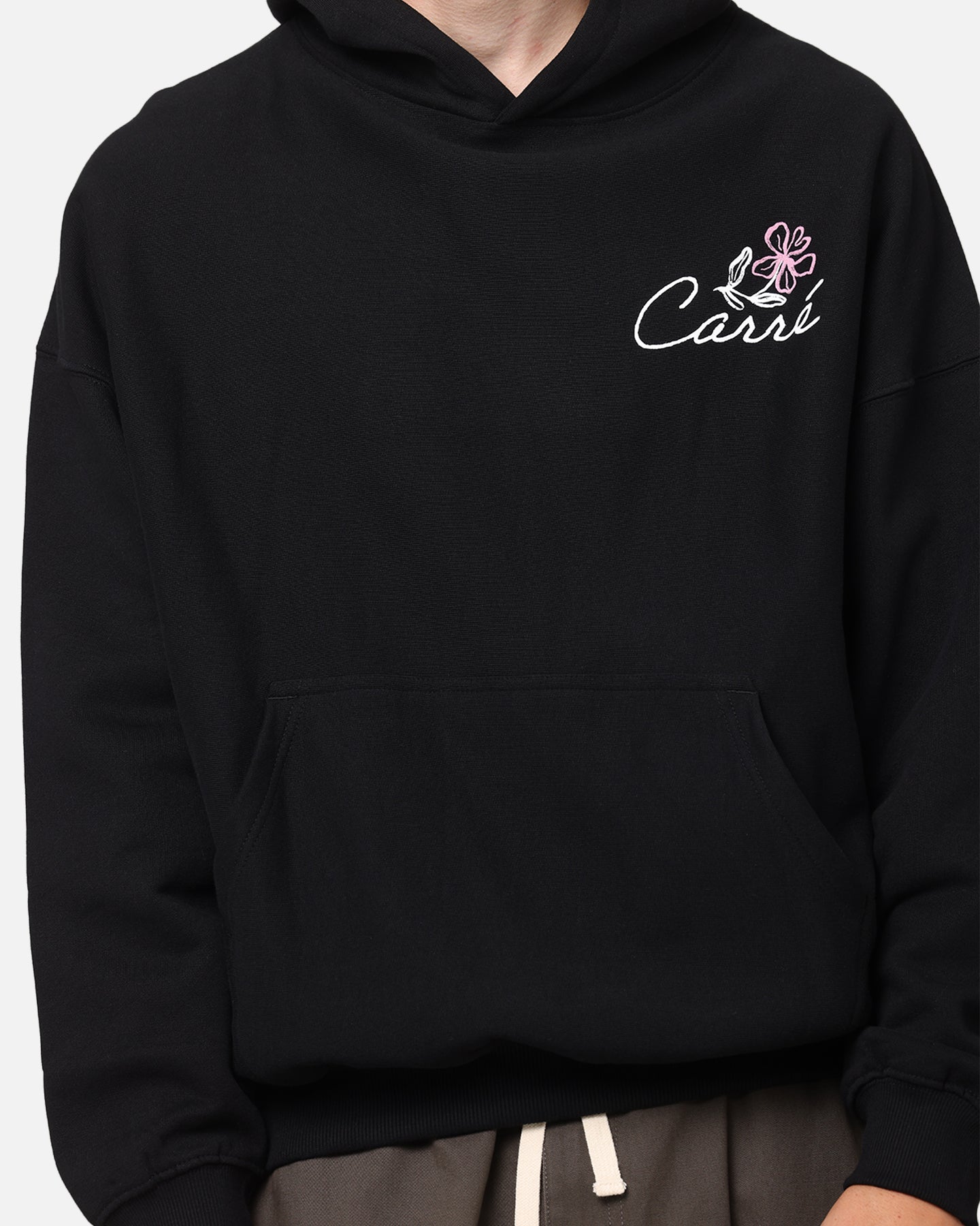 Carre Hand Picked Hoodie Black