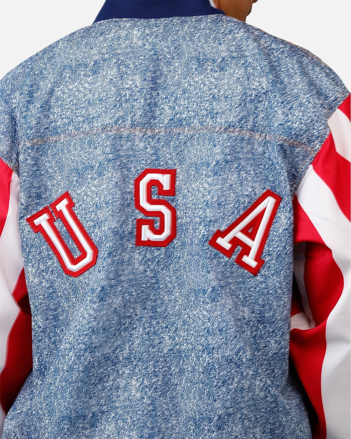 Adidas USA Retro Denim Jacket Denim