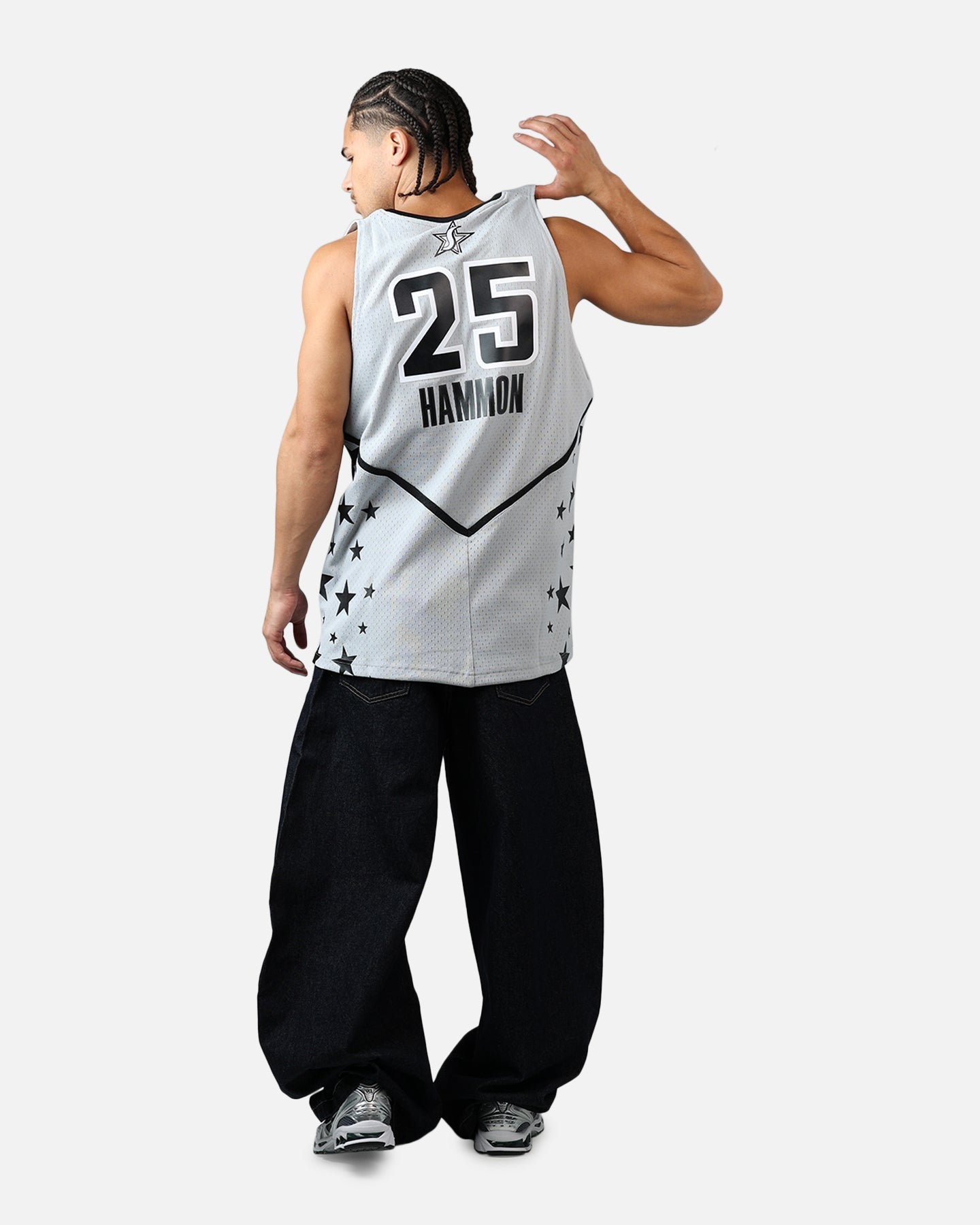Mitchell & Ness San Antonio Stars Becky Hammon #25 '07 Home Swingman Jersey Grey