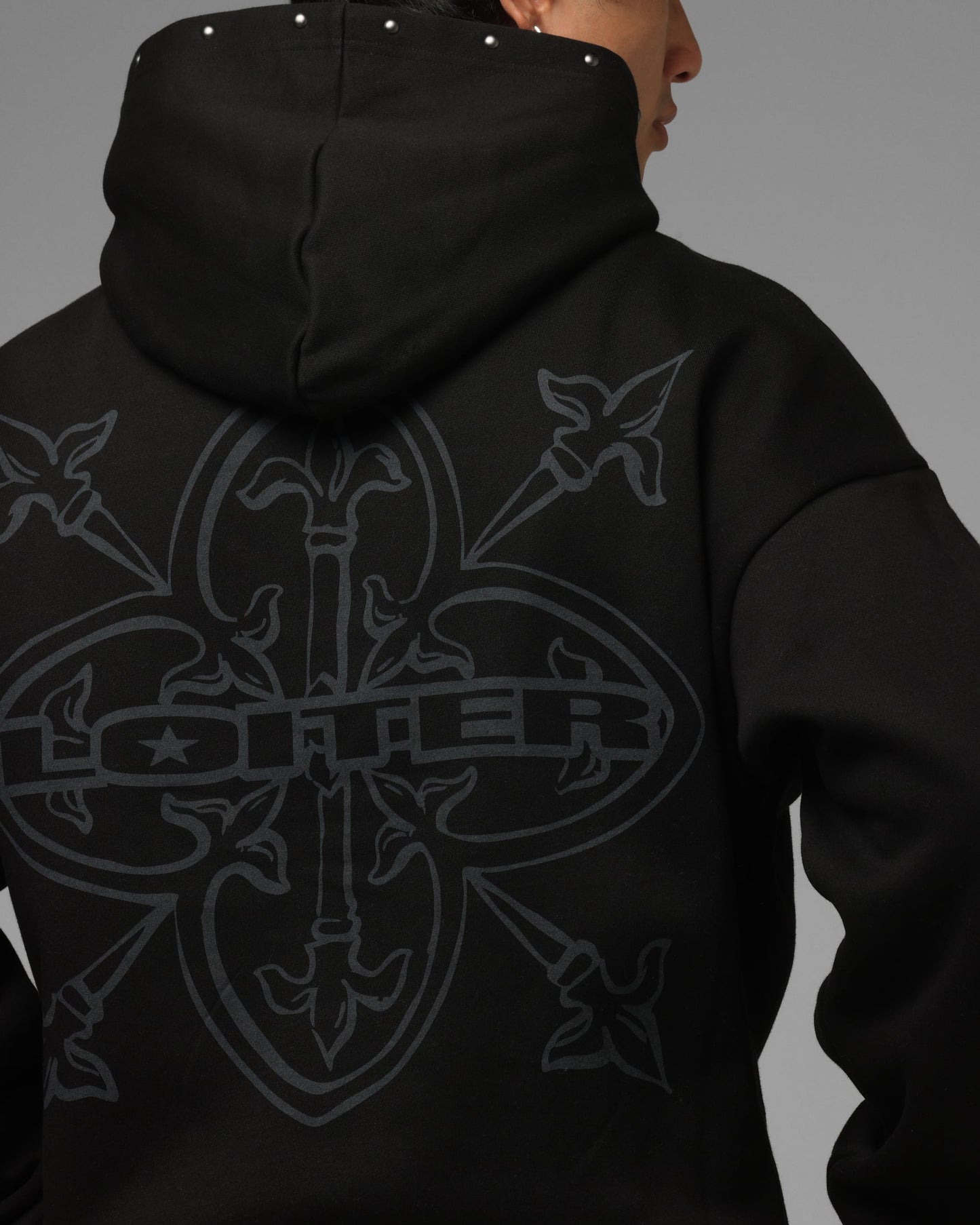Loiter Blade Hoodie Black