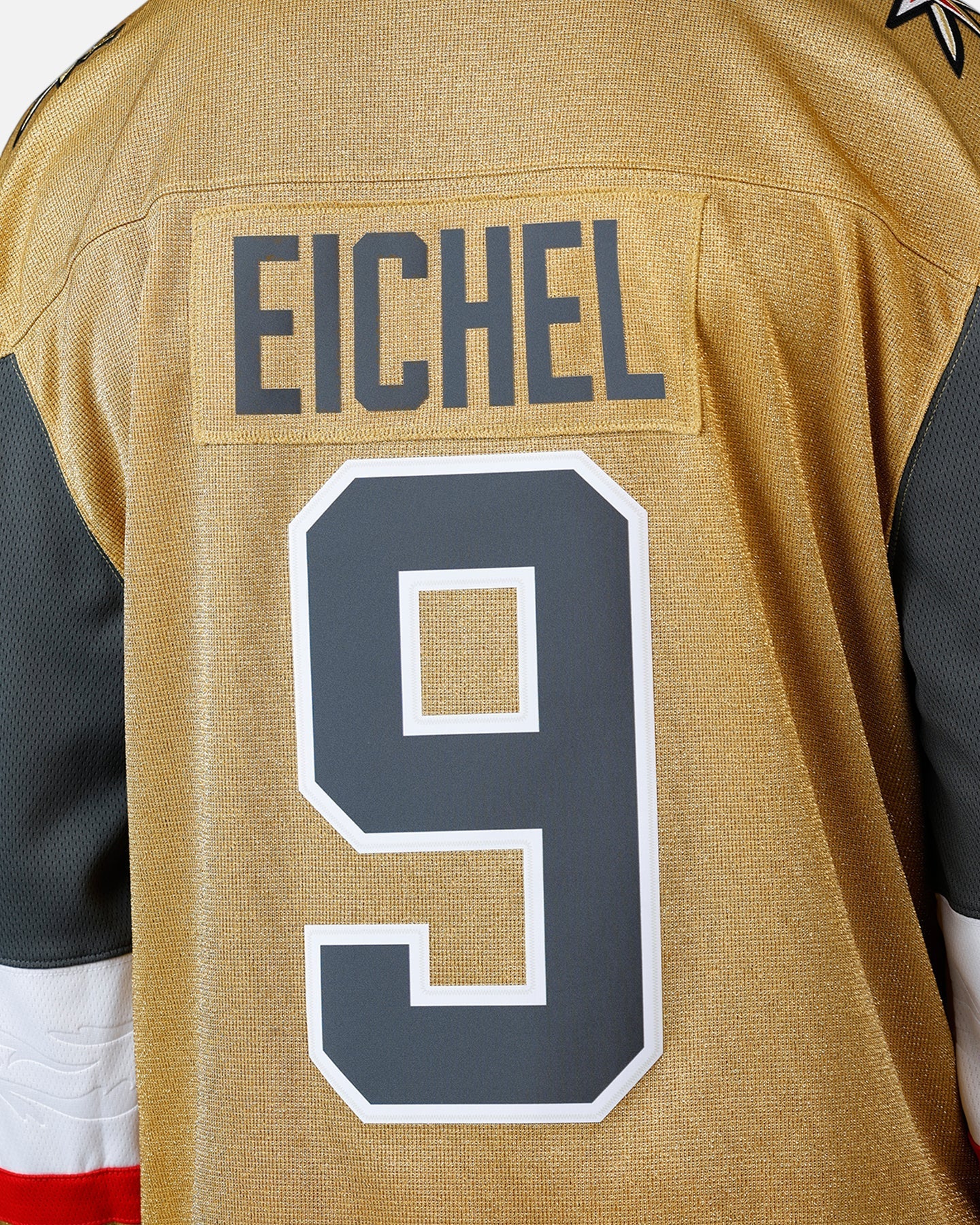 Fanastics Vegas Golden Knights Jack Eichel #9 Jersey Gold