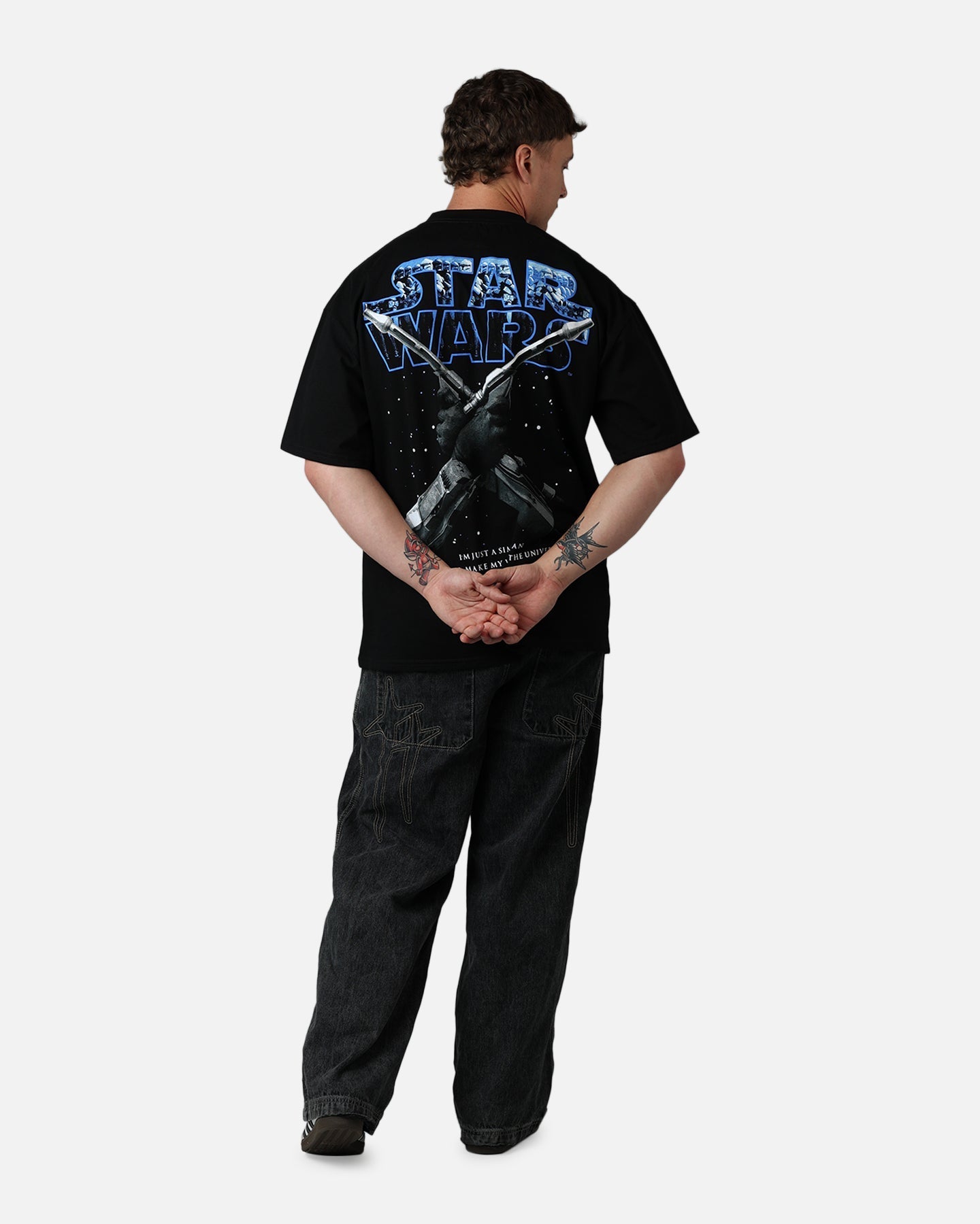 73Studio Star Wars 2002 Jango T-Shirt Black