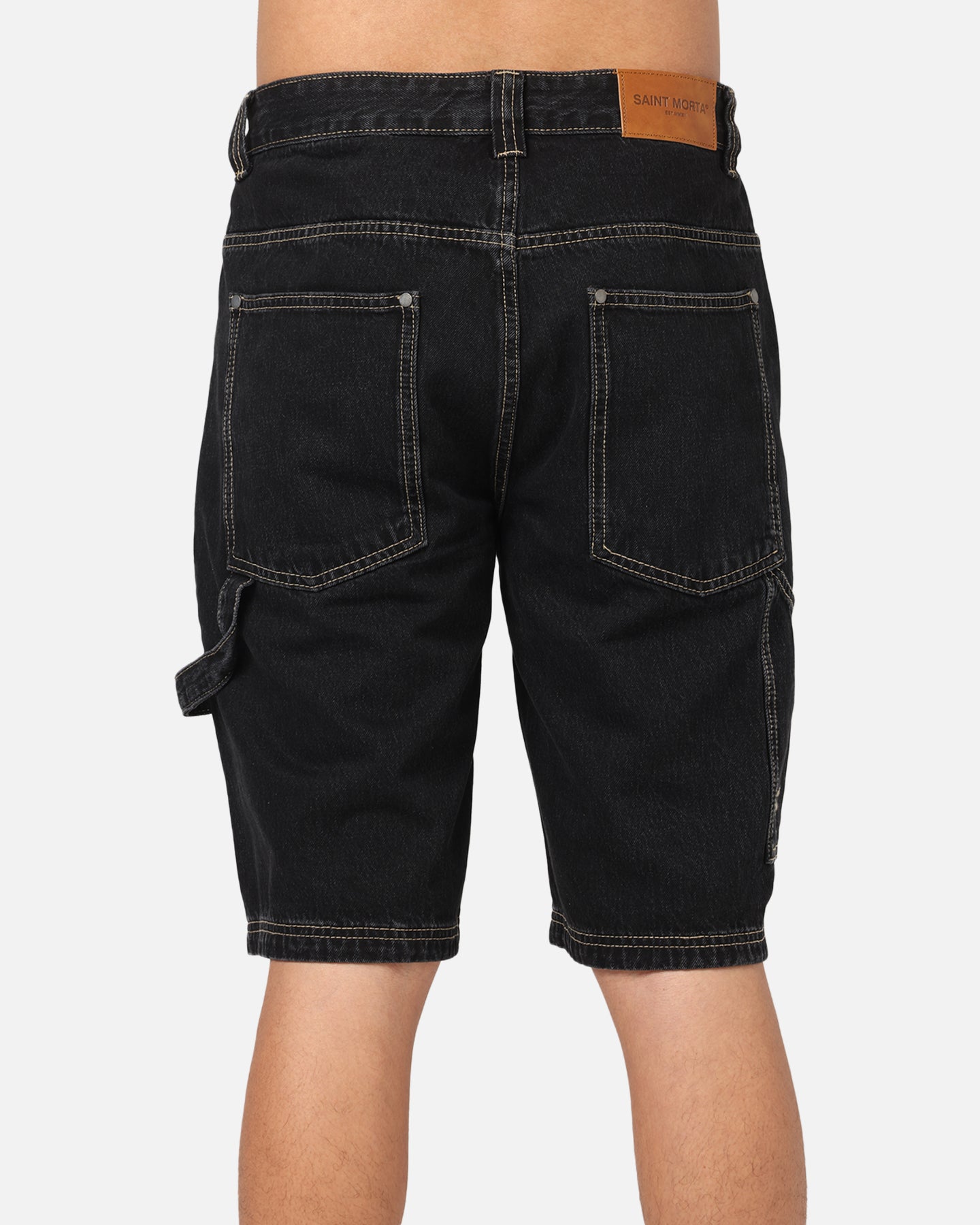 Saint Morta Amplus Recon Carpenter Jort Shorts Vintage Black