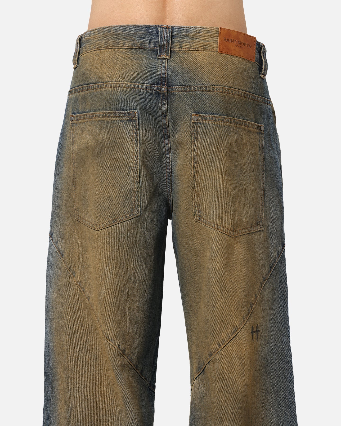 Saint Morta Amplus Dirty Jeans Real Dirty Blue