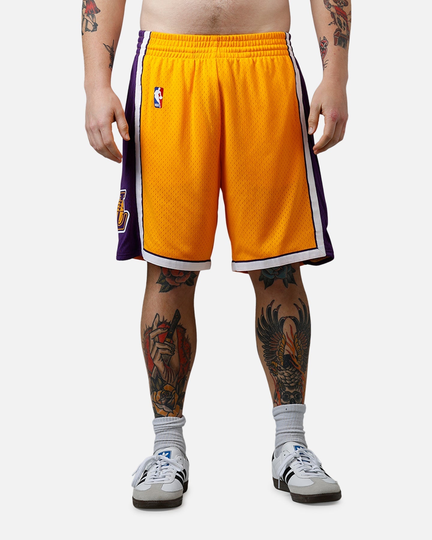Mitchell & Ness Los Angeles Lakers 09' Swingman Shorts Yellow