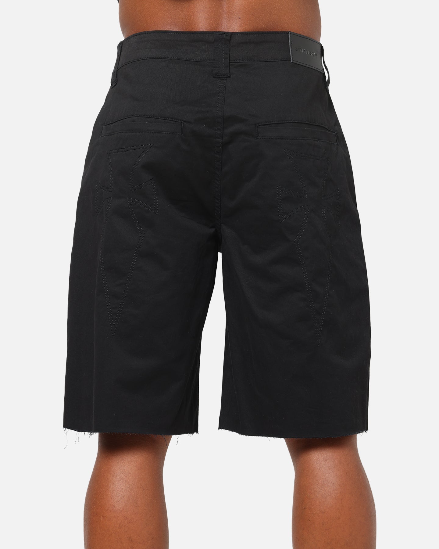 Saint Morta Amplus Divinity Khaki Shorts Black