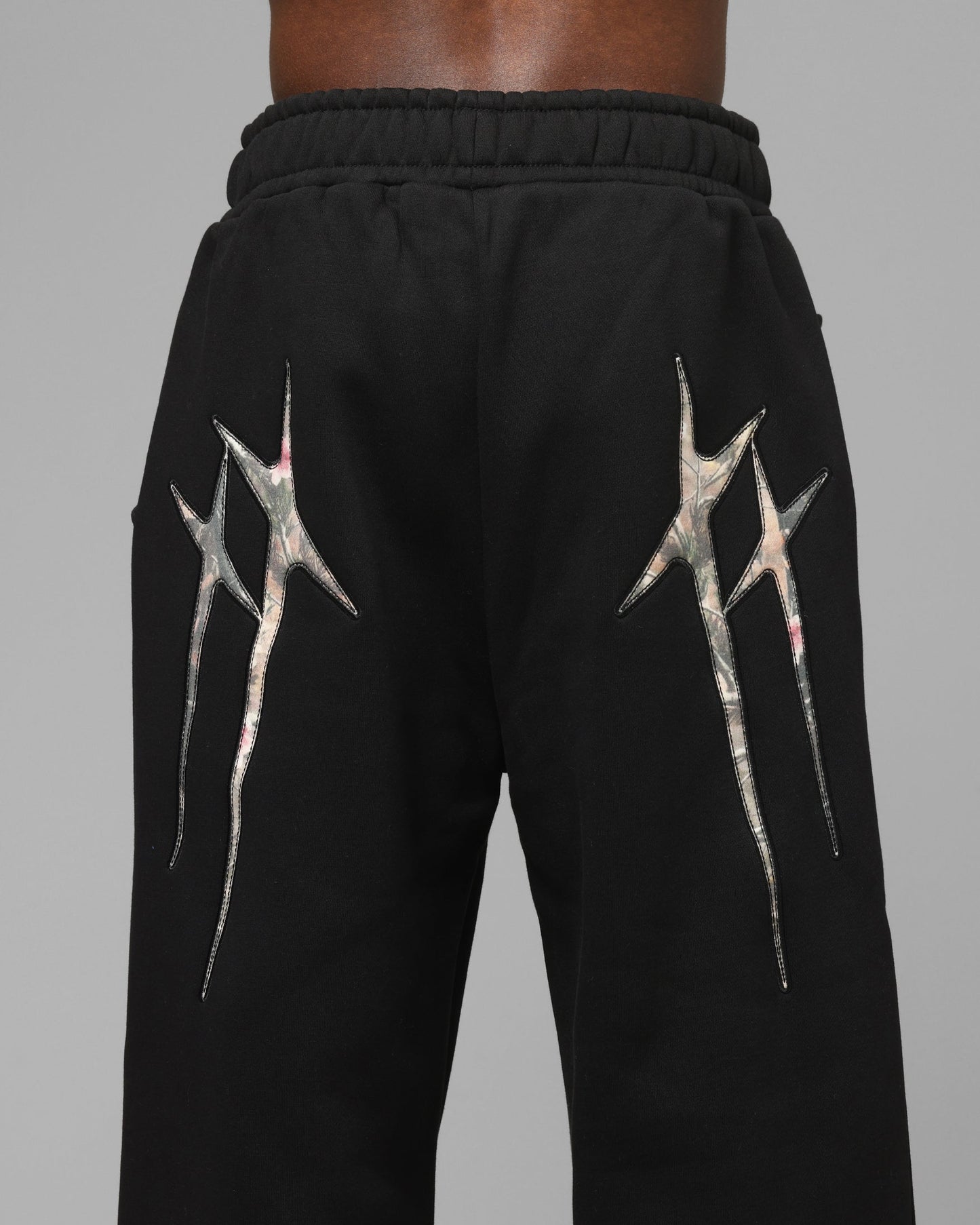 Loiter Premium Hybrid Sweat Pants Black/Camo
