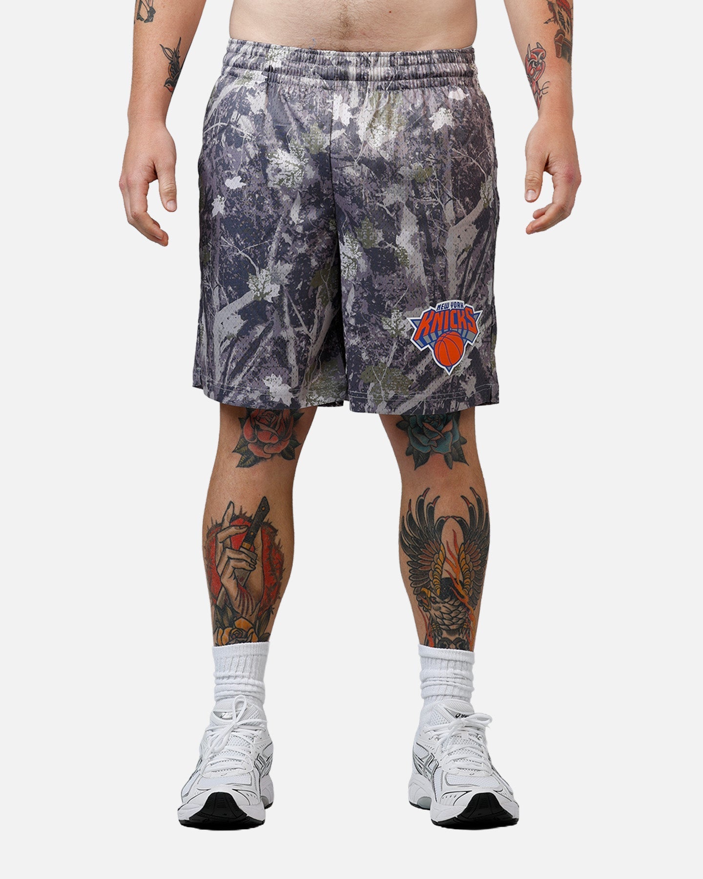 New Era New York Knicks Camo Shorts Camo