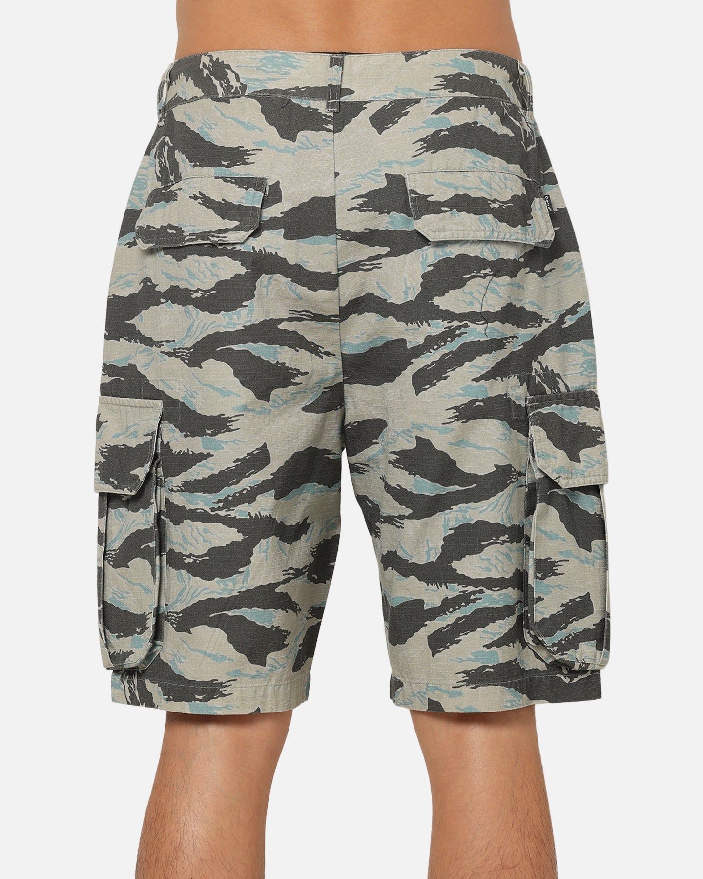 Carre Depot Cargo Shorts Tiger Camo