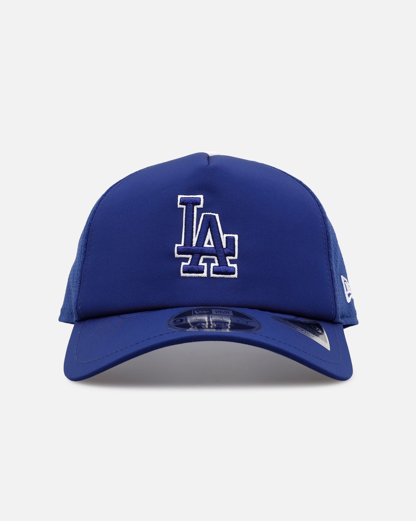 New Era Los Angeles Dodgers 'Batting Practice' 9FORTY A-Frame Trucker Snapback Official Team Color