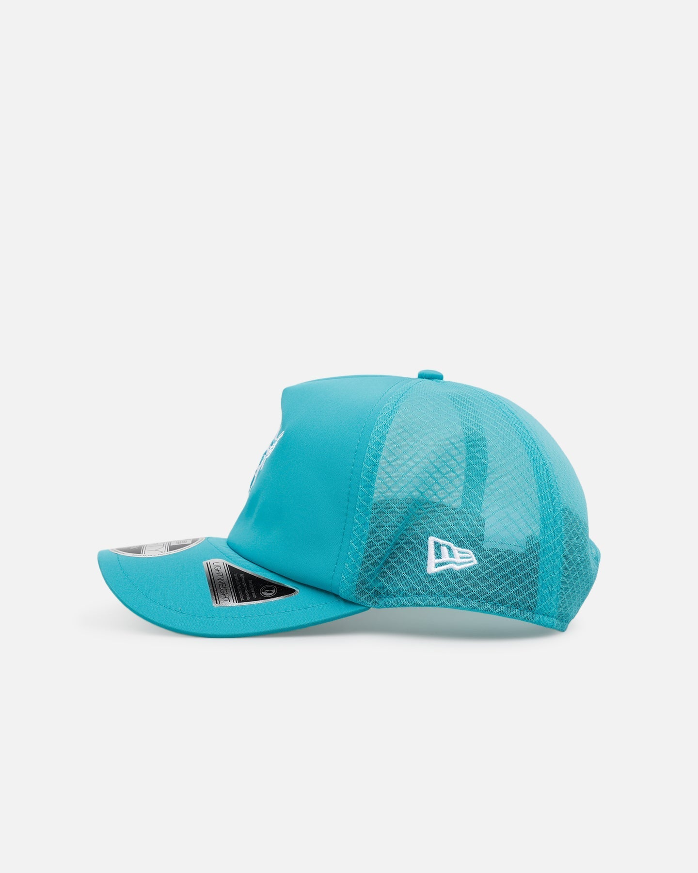 New Era Miami Marlins 'Batting Practice' 9FORTY A-Frame Trucker Snapback Official Team Color