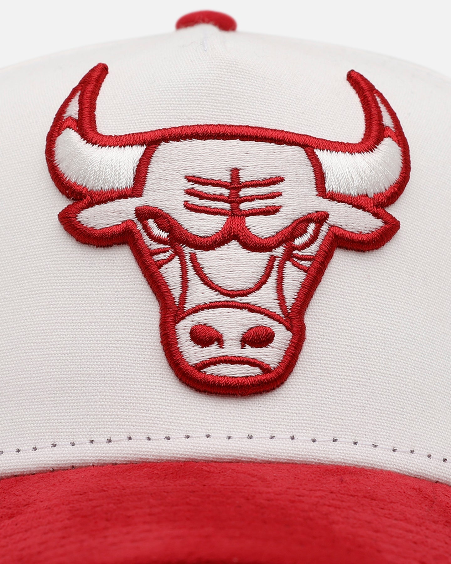 New Era Chicago Bulls 'Cardinal Suede' 9FORTY A-Frame Snapback Cardinal