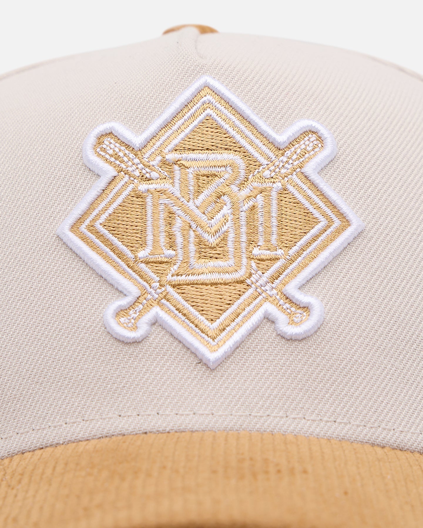 New Era Milwaukee Brewers 'Honey Pot' 9FORTY A-Frame Snapback Stone/Wheat