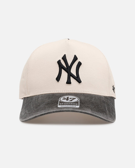 47 Brand New York Yankees 'Washed Black Visor' 47 Offside Snapback Natural