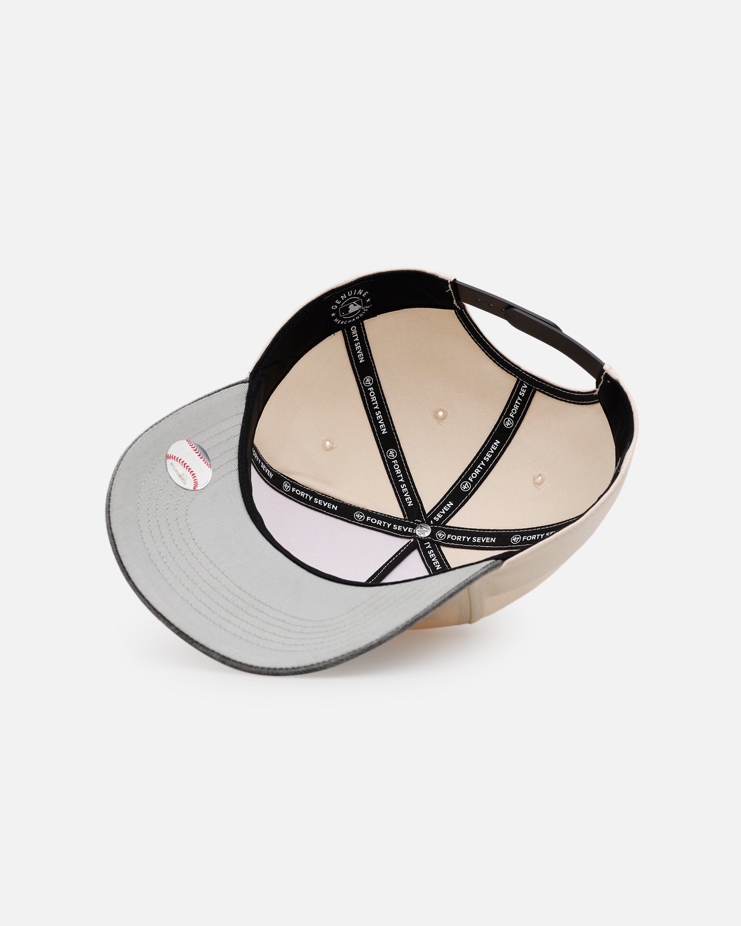 47 Brand San Diego Padres 'Washed Black Visor' 47 Offside Snapback Natural