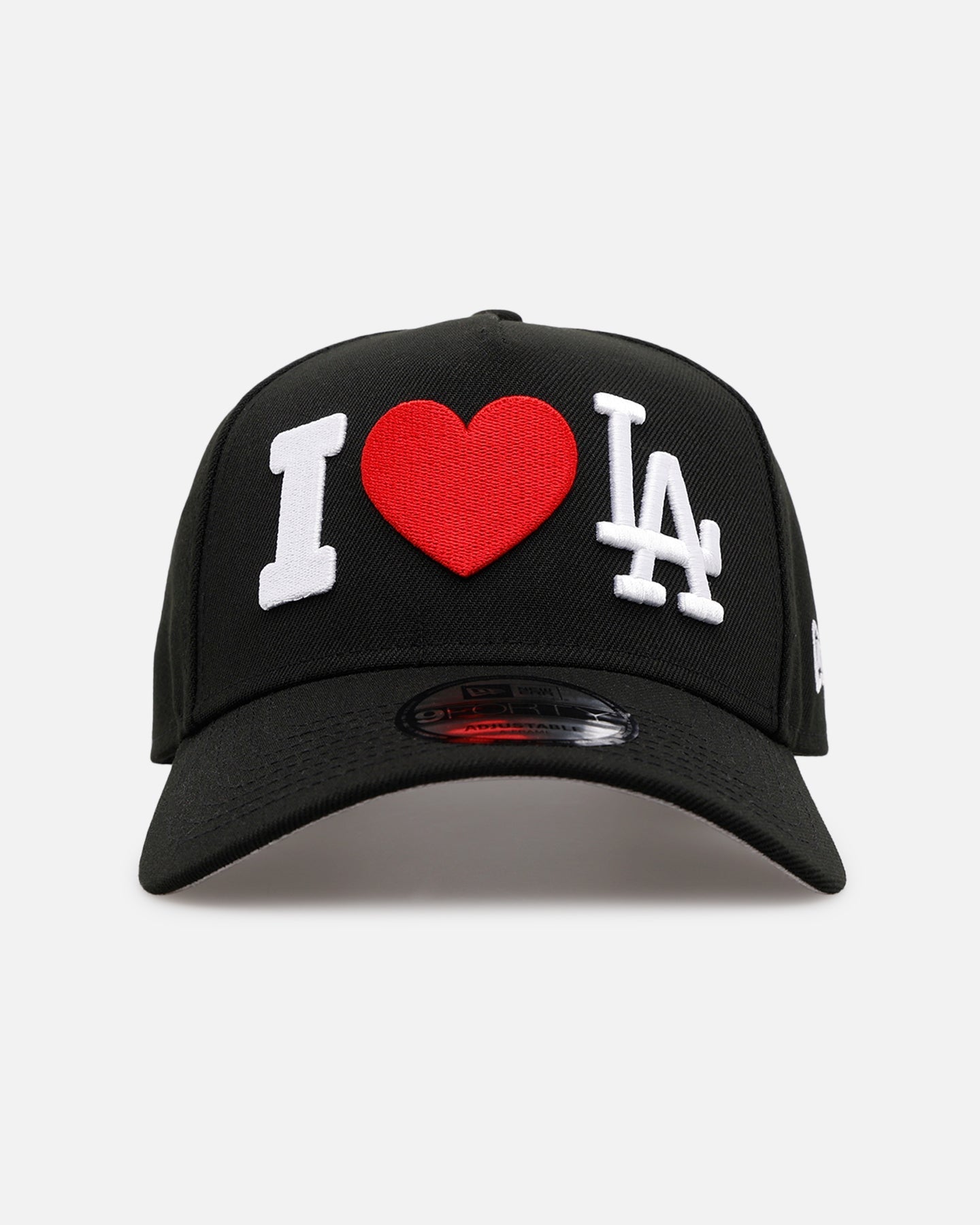 New Era Los Angeles Dodgers 'Love' 9FORTY A-Frame Snapback Black