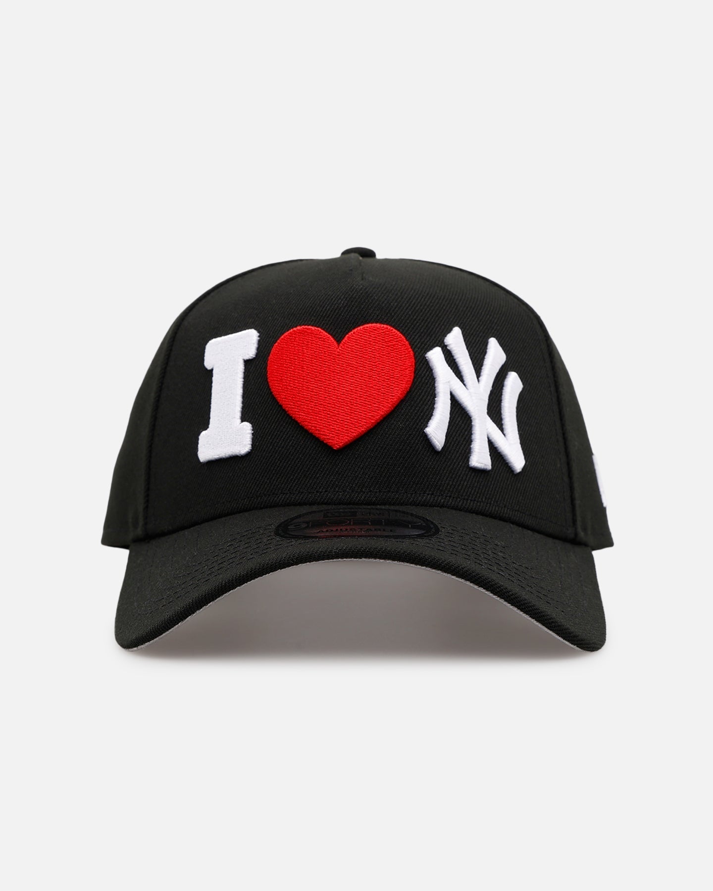 New Era New York Yankees 'Love' 9FORTY A-Frame Snapback Black