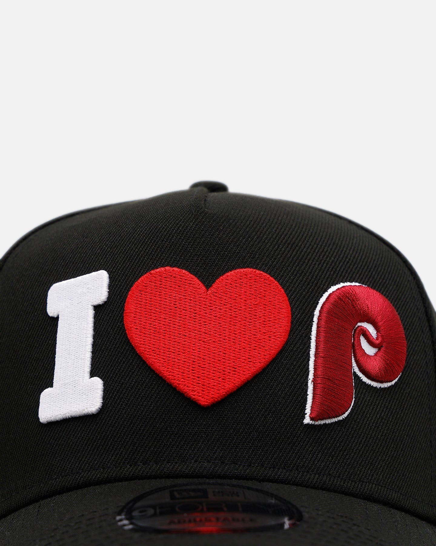 New Era Philadelphia Phillies 'Love' 9FORTY A-Frame Snapback Black