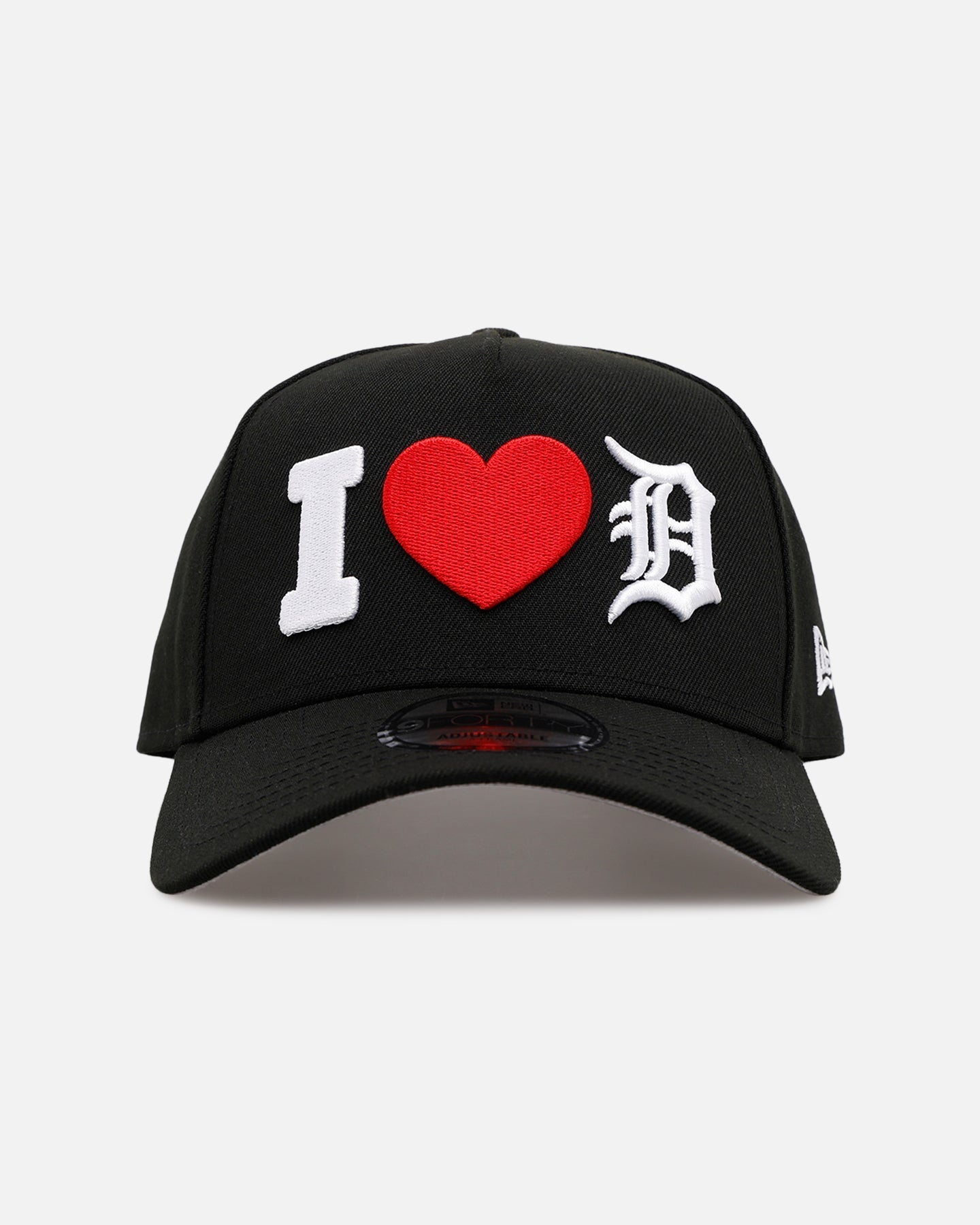 New Era Detroit Tigers 'Love' 9FORTY A-Frame Snapback Black