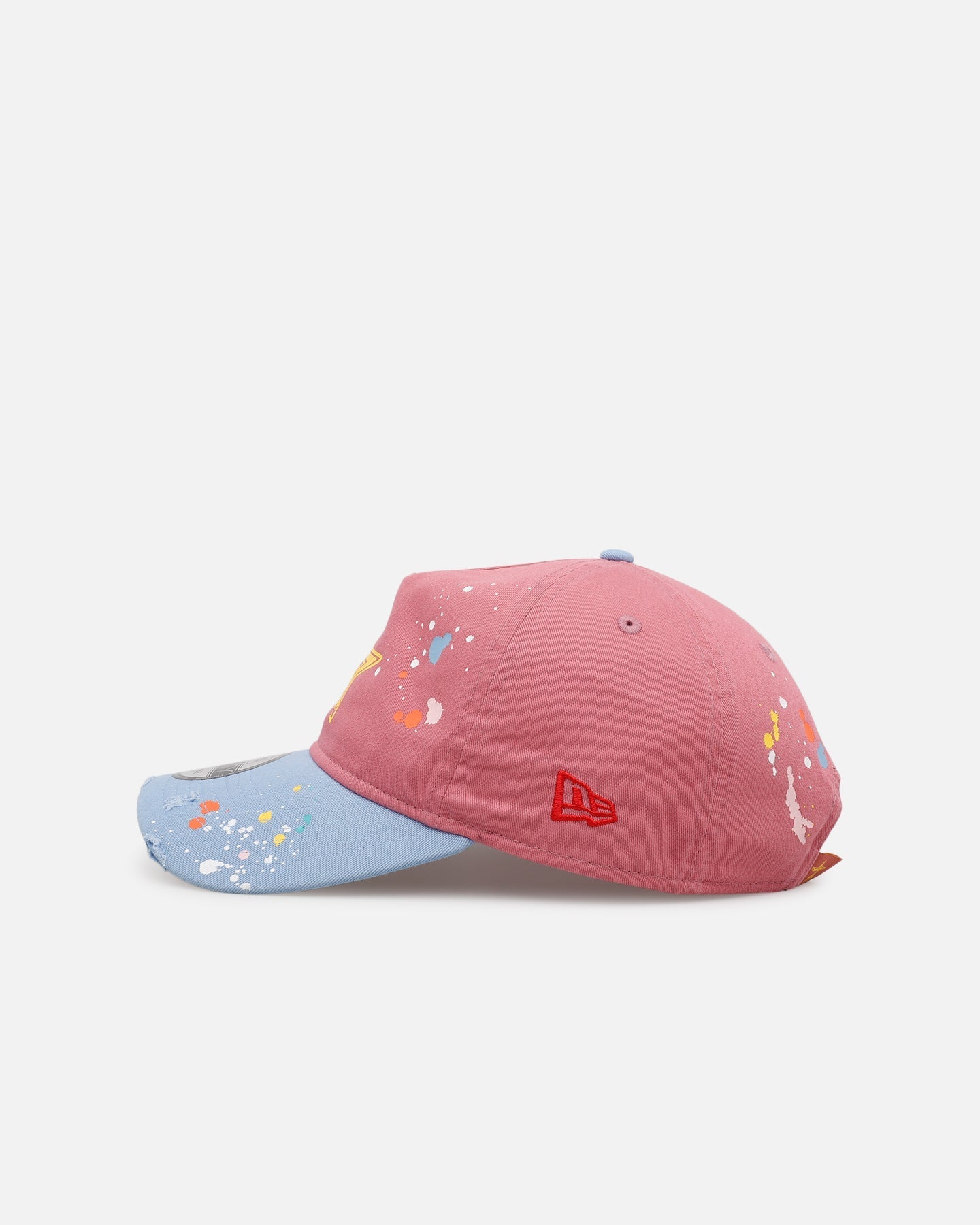 New Era Houston Astros 'Seasoned' 9FORTY A-Frame Strapback Pink/Blue
