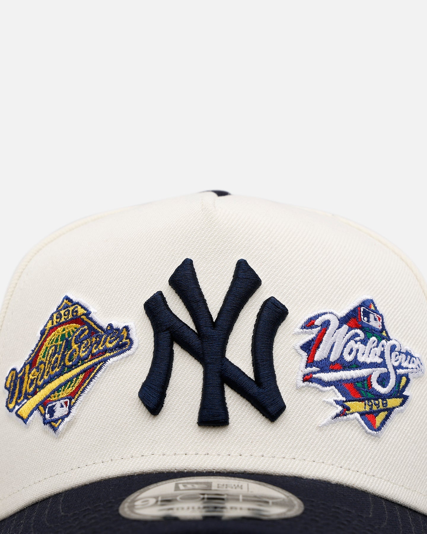 New Era New York Yankees 'World Series Logo' 9FORTY A-Frame Snapback Chrome