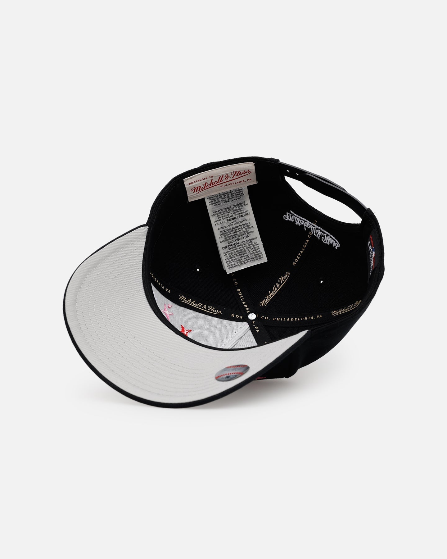 Mitchell & Ness Detroit Tigers 'Rhinestone Luxury' Pro Pinch Snapback Black