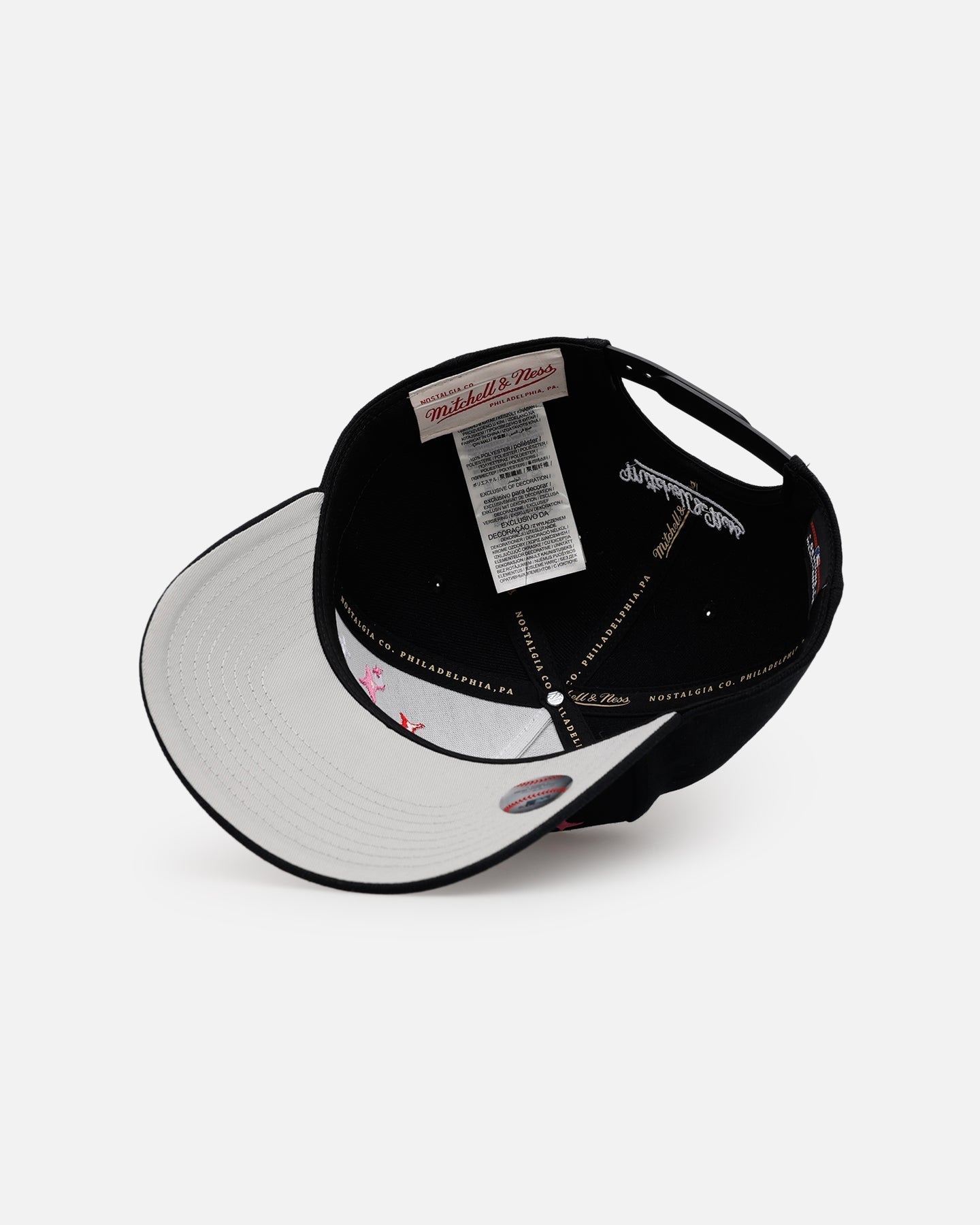 Mitchell & Ness New York Yankees 'Rhinestone Luxury' Pro Pinch Snapback Black
