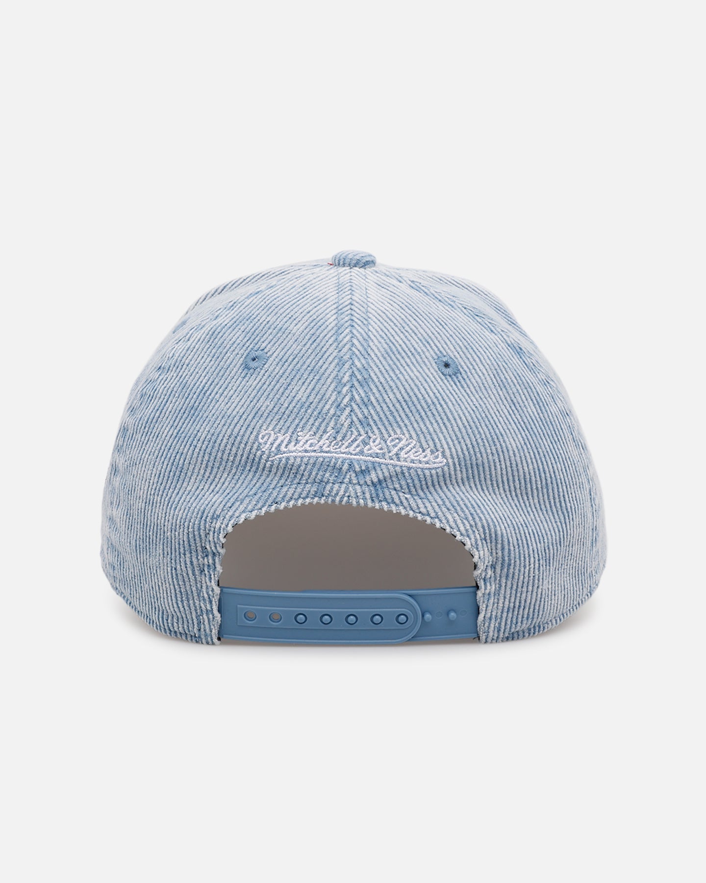 Mitchell & Ness Minnesota Timberwolves 'Dusty Cord' Pro Pinch Snapback Light Blue
