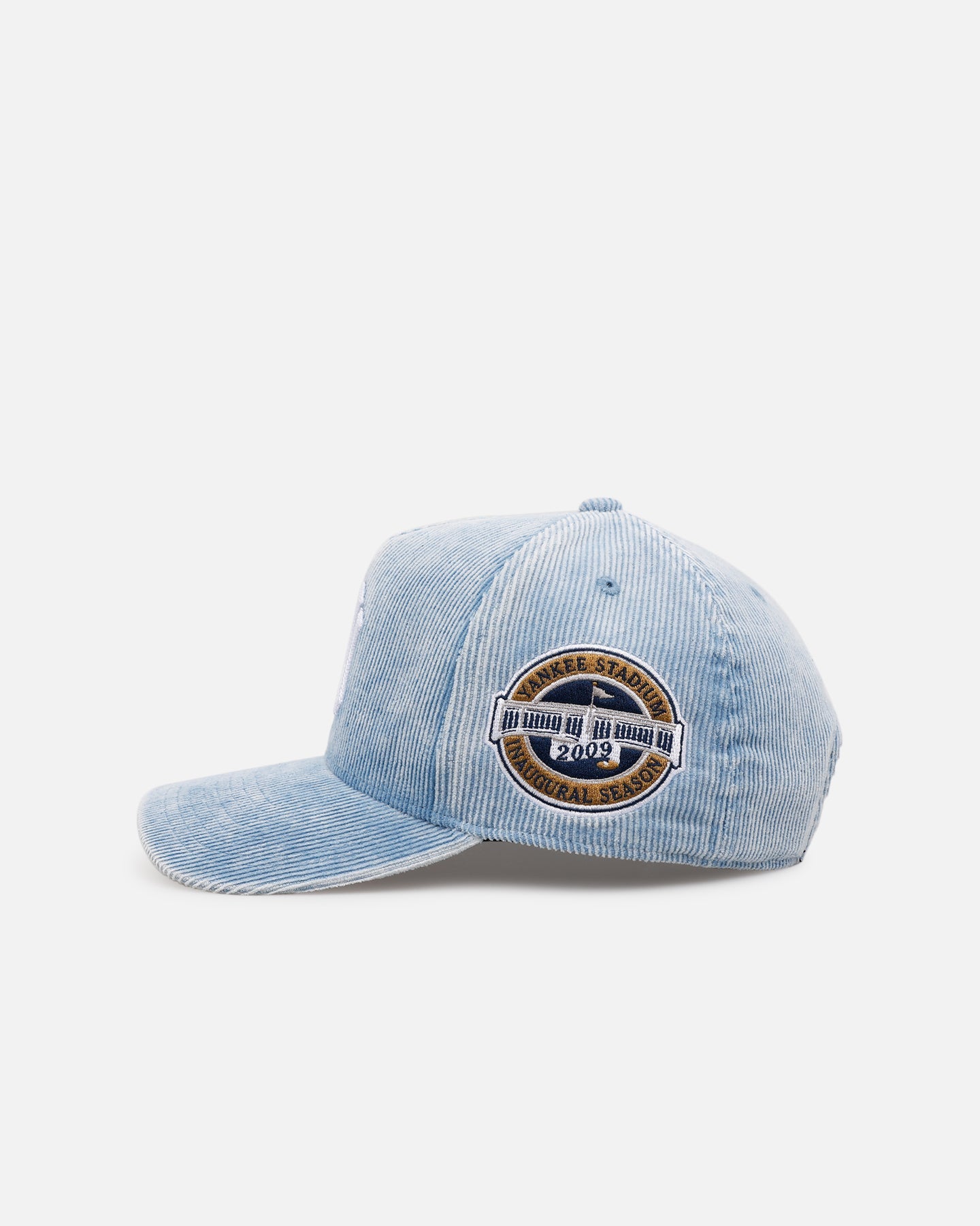 Mitchell & Ness New York Yankees 'Dusty Cord' Pro Pinch Snapback Light Blue
