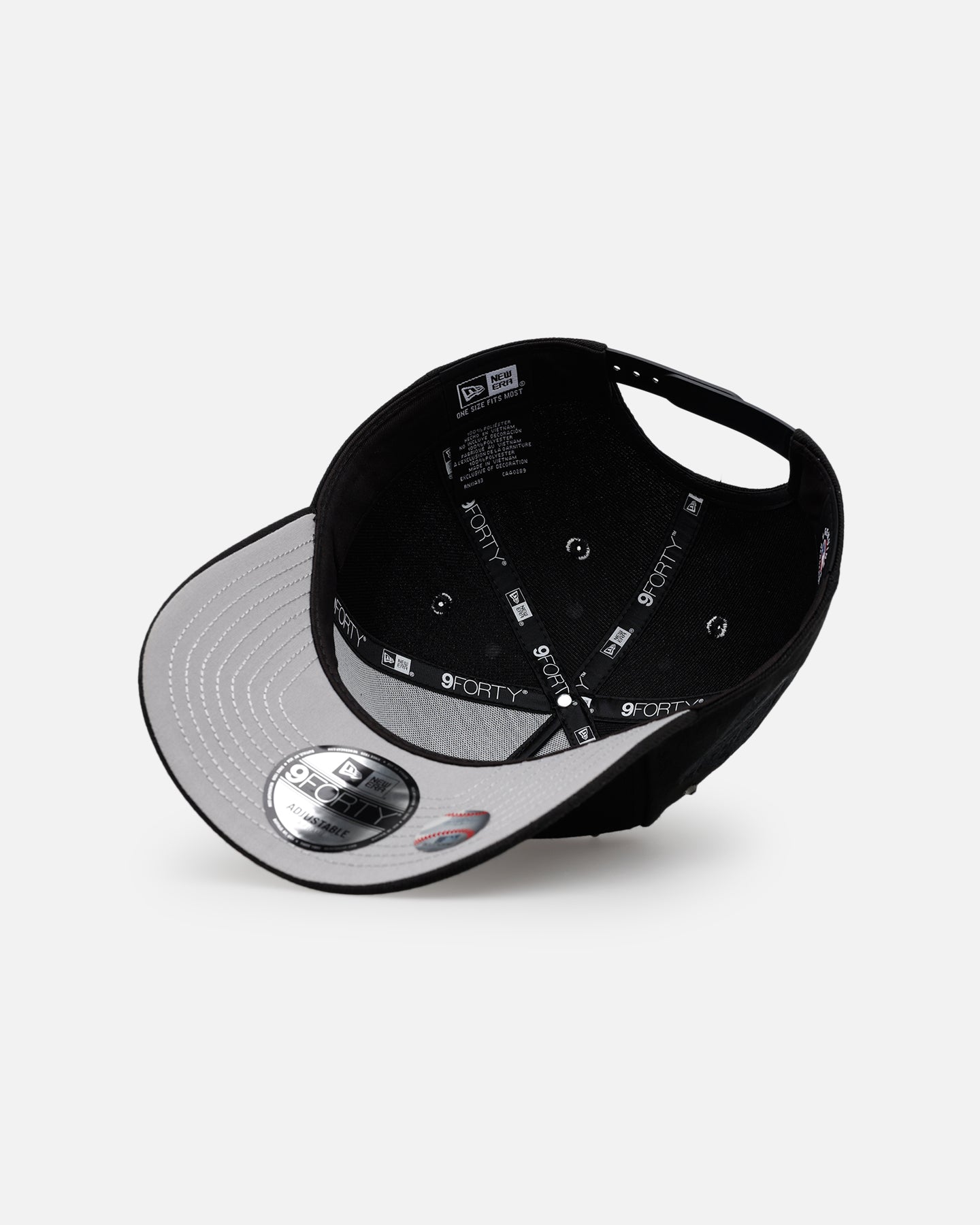 New Era New York Yankees  'Embellishment' 9FORTY A-Frame Snapback Black/Black