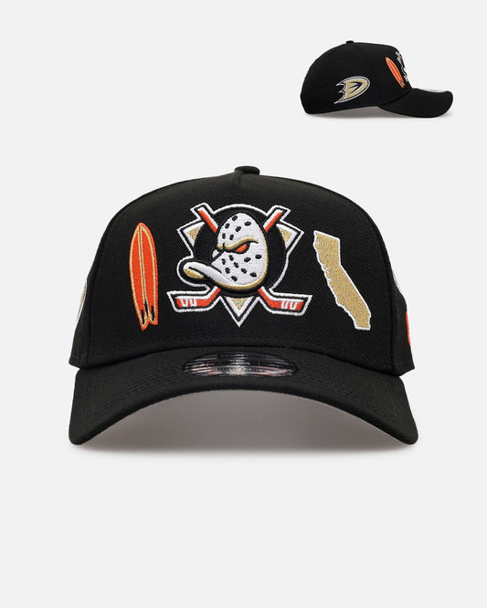 New Era Anaheim Ducks 'City Icons' 9FORTY A-Frame Snapback Black