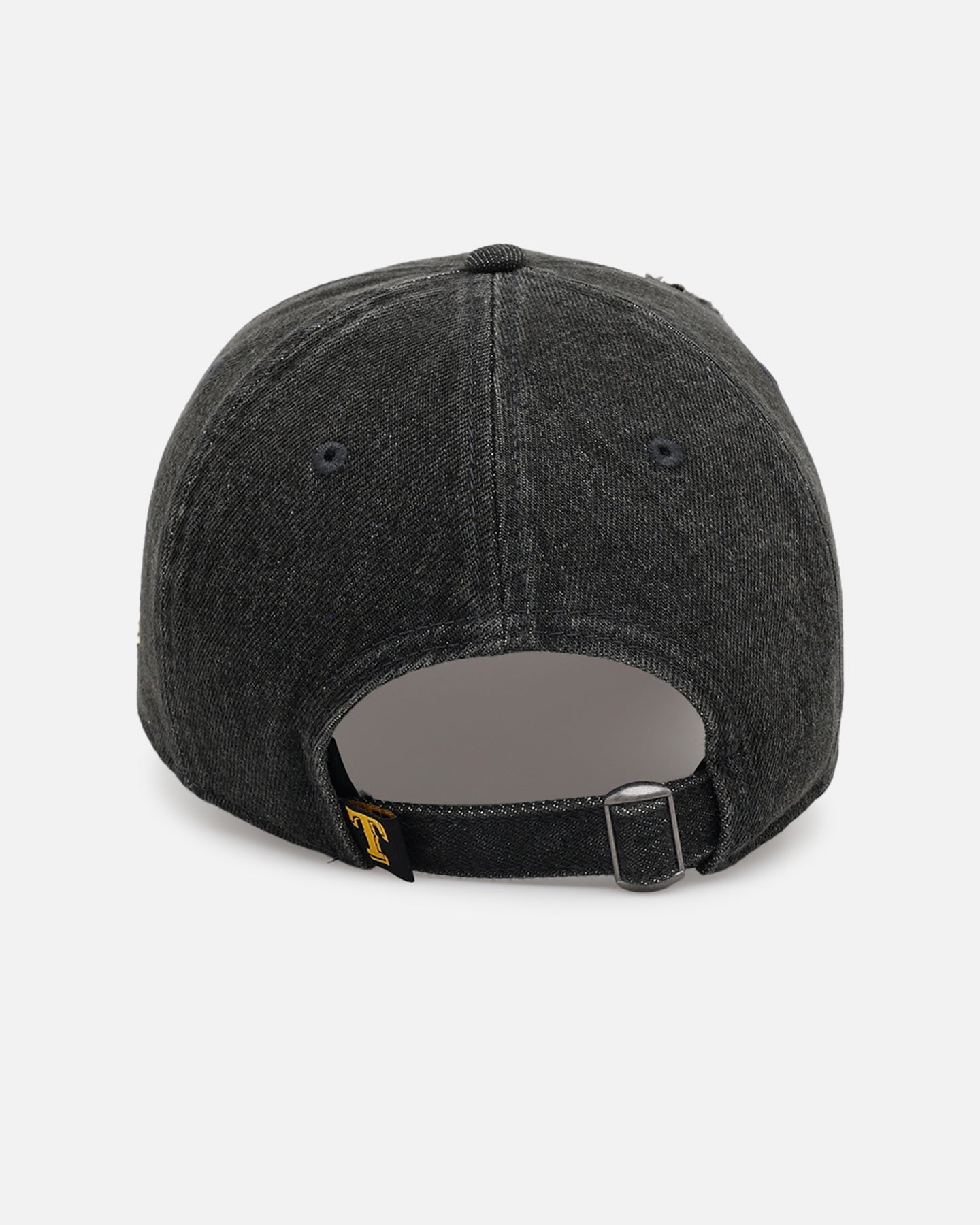 New Era Texas Rangers 'Distressed Denim 2.0' 9FORTY A-Frame Strapback Black