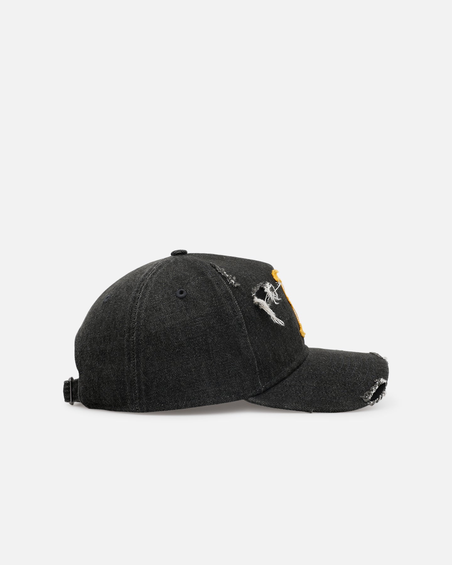 New Era Boston Red Sox 'Distressed Denim 2.0' 9FORTY A-Frame Strapback Black