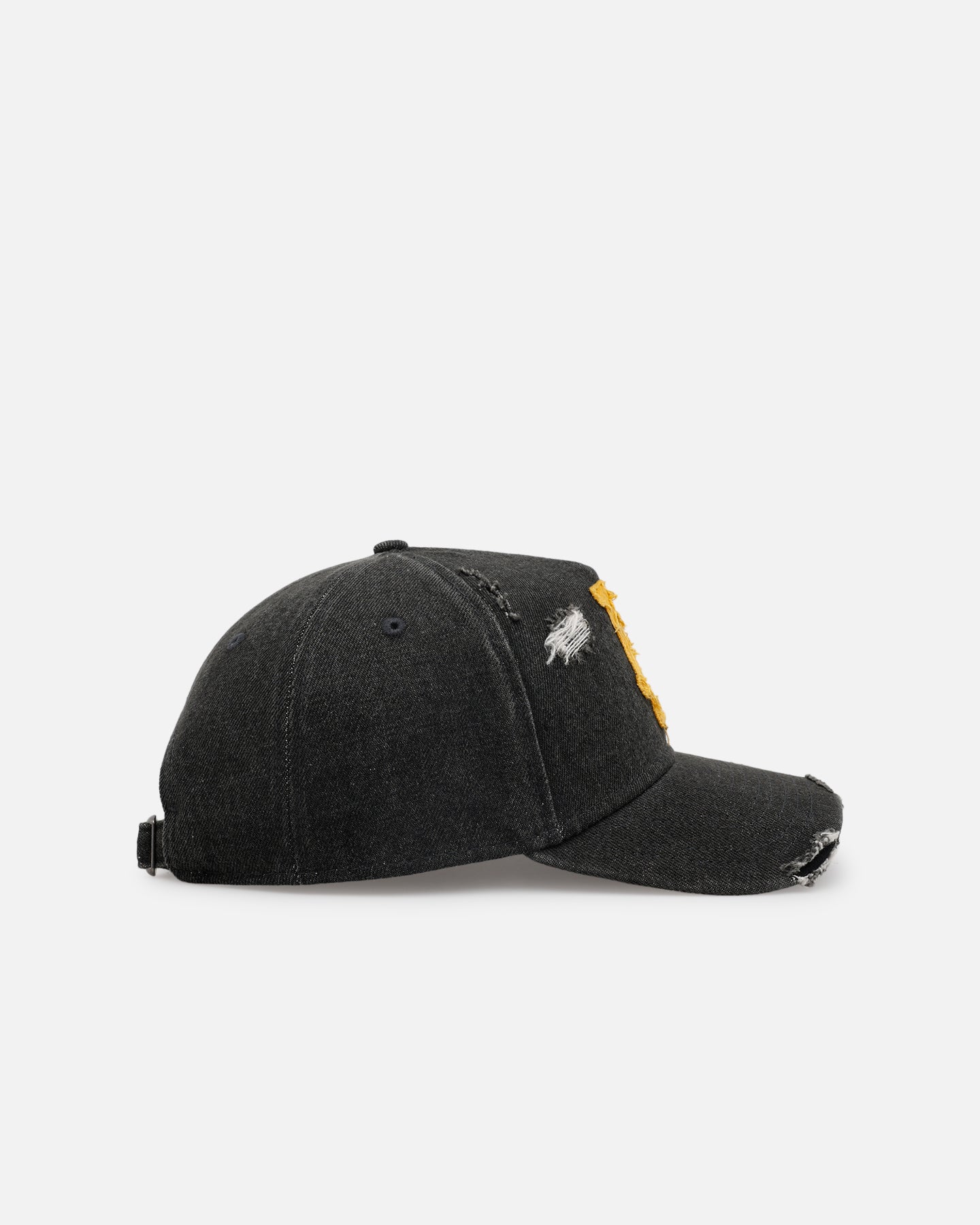 New Era Los Angeles Dodgers 'Distressed Denim 2.0' 9FORTY A-Frame Strapback Black