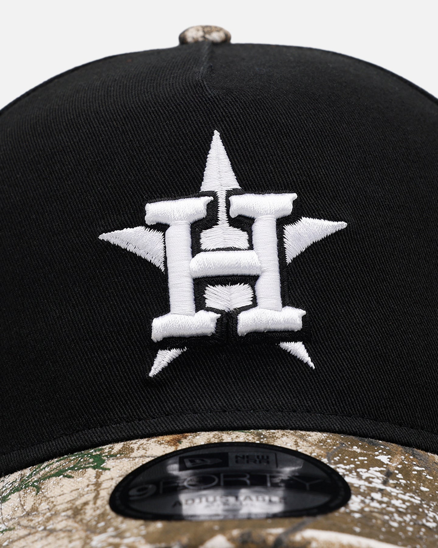 New Era Houston Astros 'Seasoned Camo' 9FORTY A-Frame Snapback Black/Camo