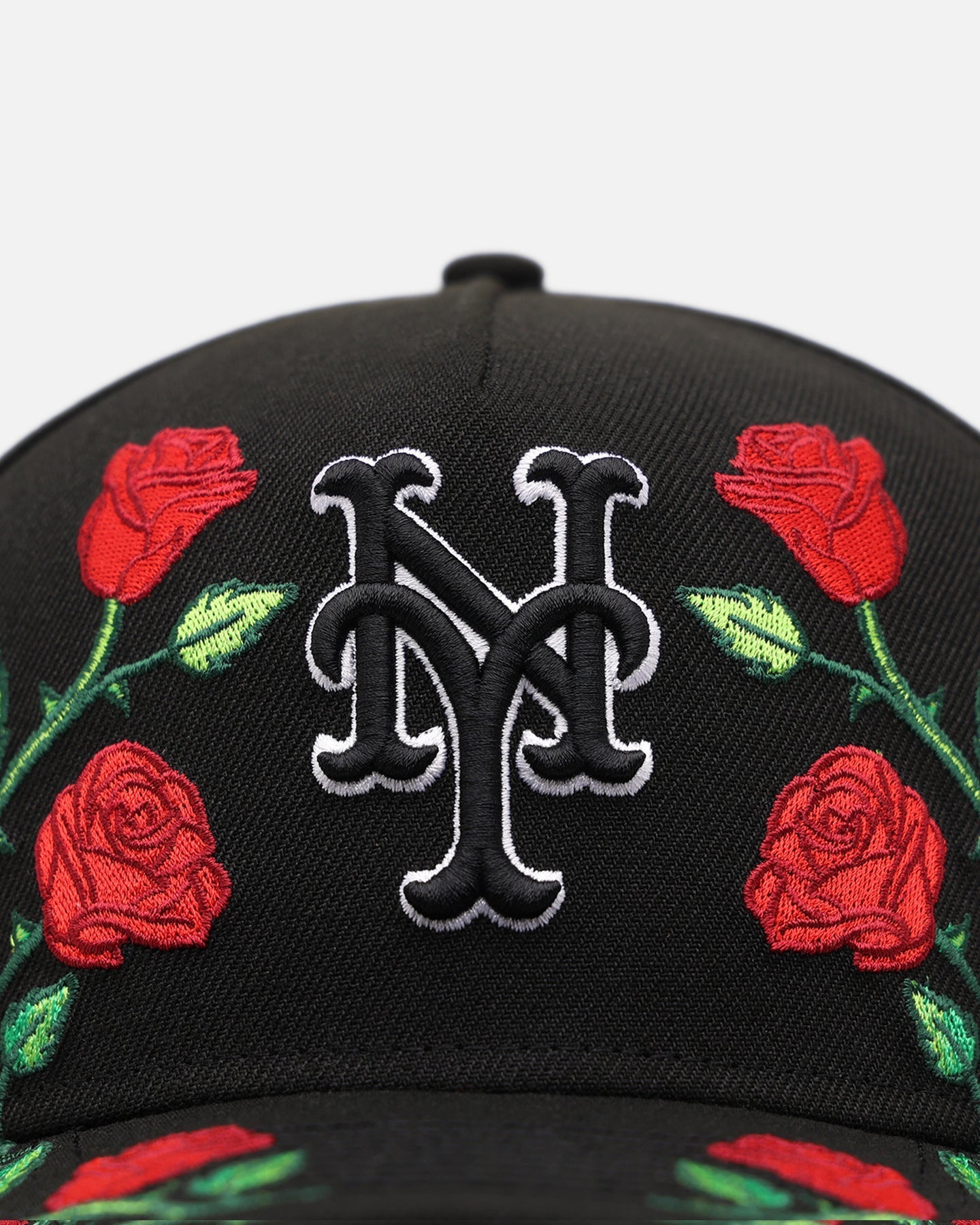 New Era New York Mets 'Garden' 9FORTY A-Frame Snapback Black