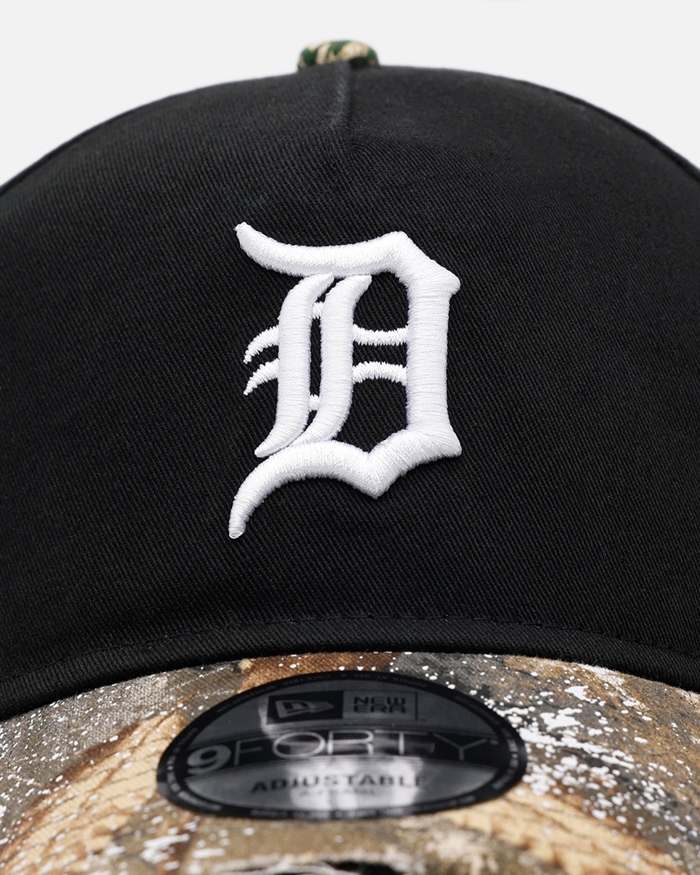 New Era Detroit Tigers 'Seasoned Camo' 9FORTY A-Frame Snapback Black/Camo