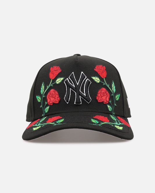 New Era New York Yankees 'Garden' 9FORTY A-Frame Snapback Black