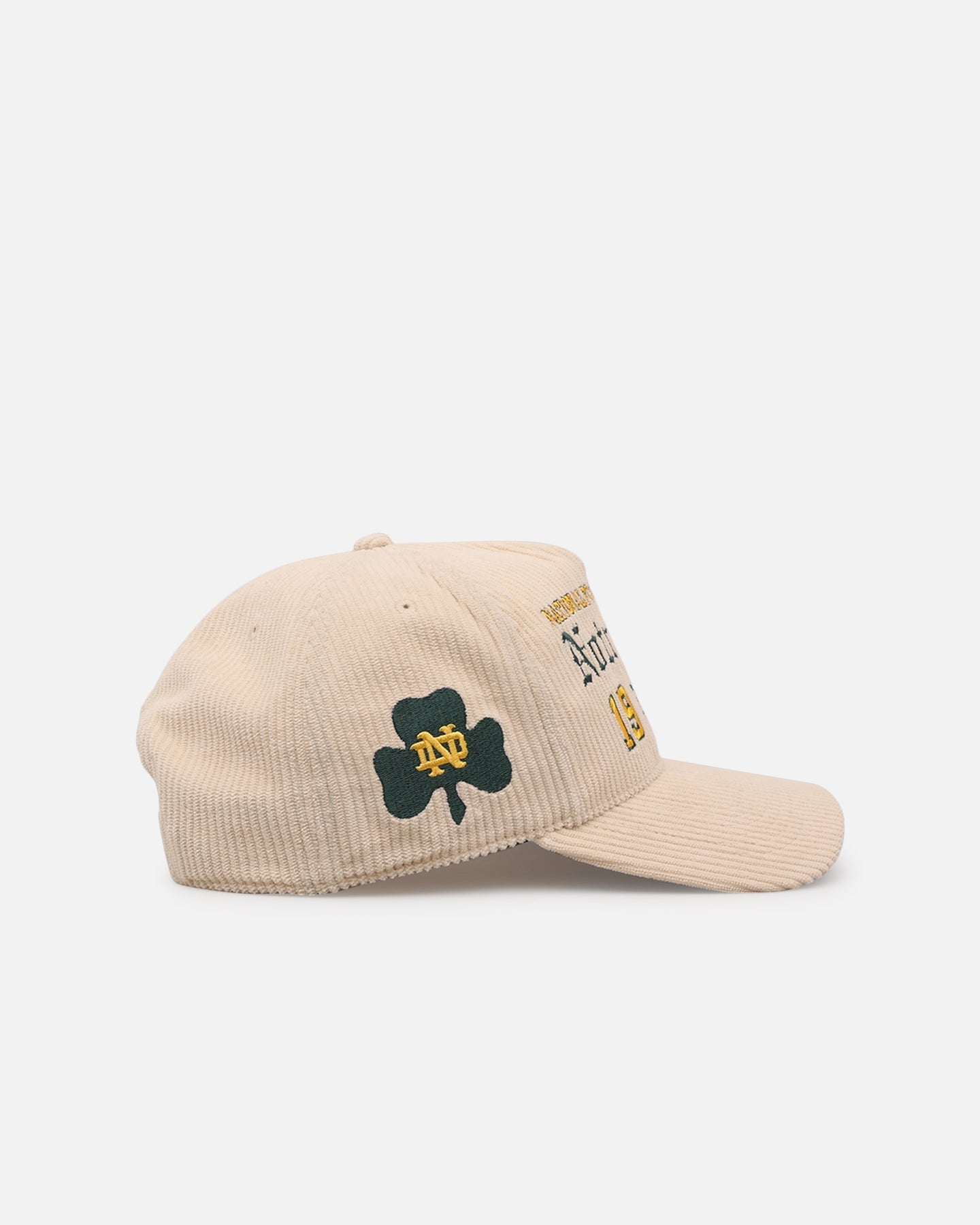 47 Brand Notre Dame 'College Champs' 1998 Champs Hitch Snapback Natural