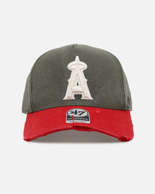 47 Brand Los Angeles Angels 'Utilitarian' 47 Offside Strapback Moss