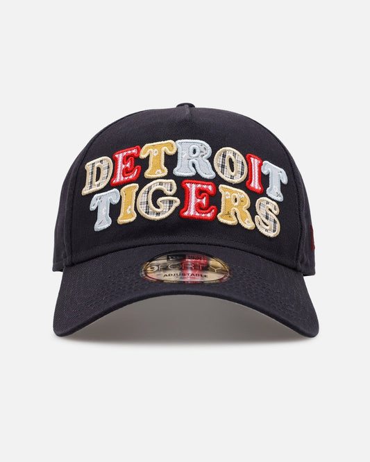 New Era Detroit Tigers 'Fabric Shop' 9FORTY A-Frame Snapback Navy