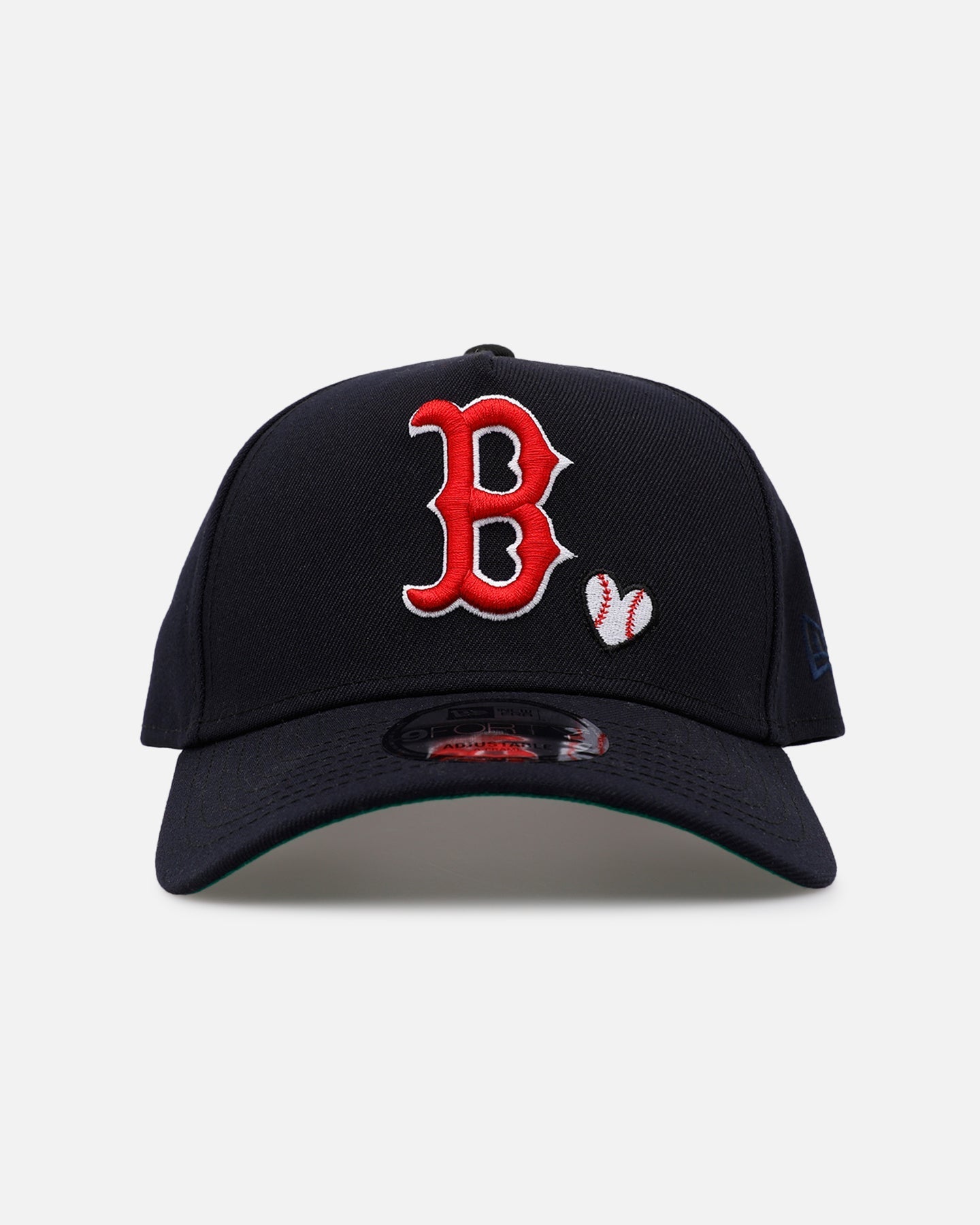 New Era Boston Red Sox 'Baseball Hearts' 9FORTY A-Frame Snapback Official Team Color